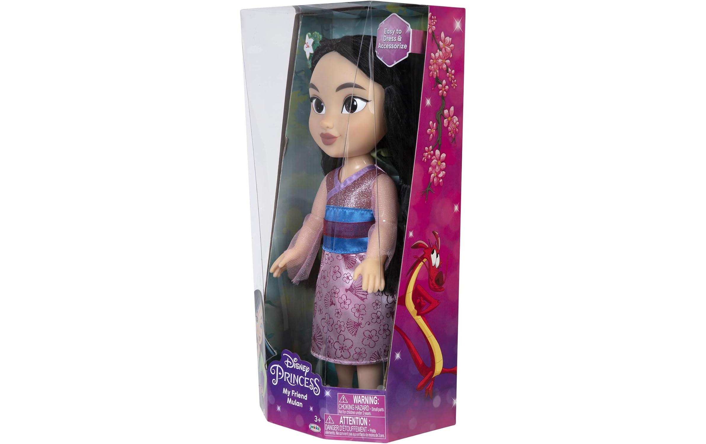 JAKKS Pacific Puppe Disney Princess Mulan 35 cm