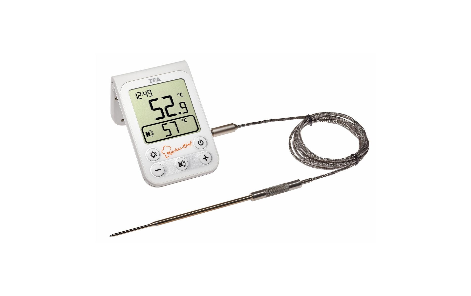 TFA Dostmann Bratenthermometer Küchen-Chef, Digital