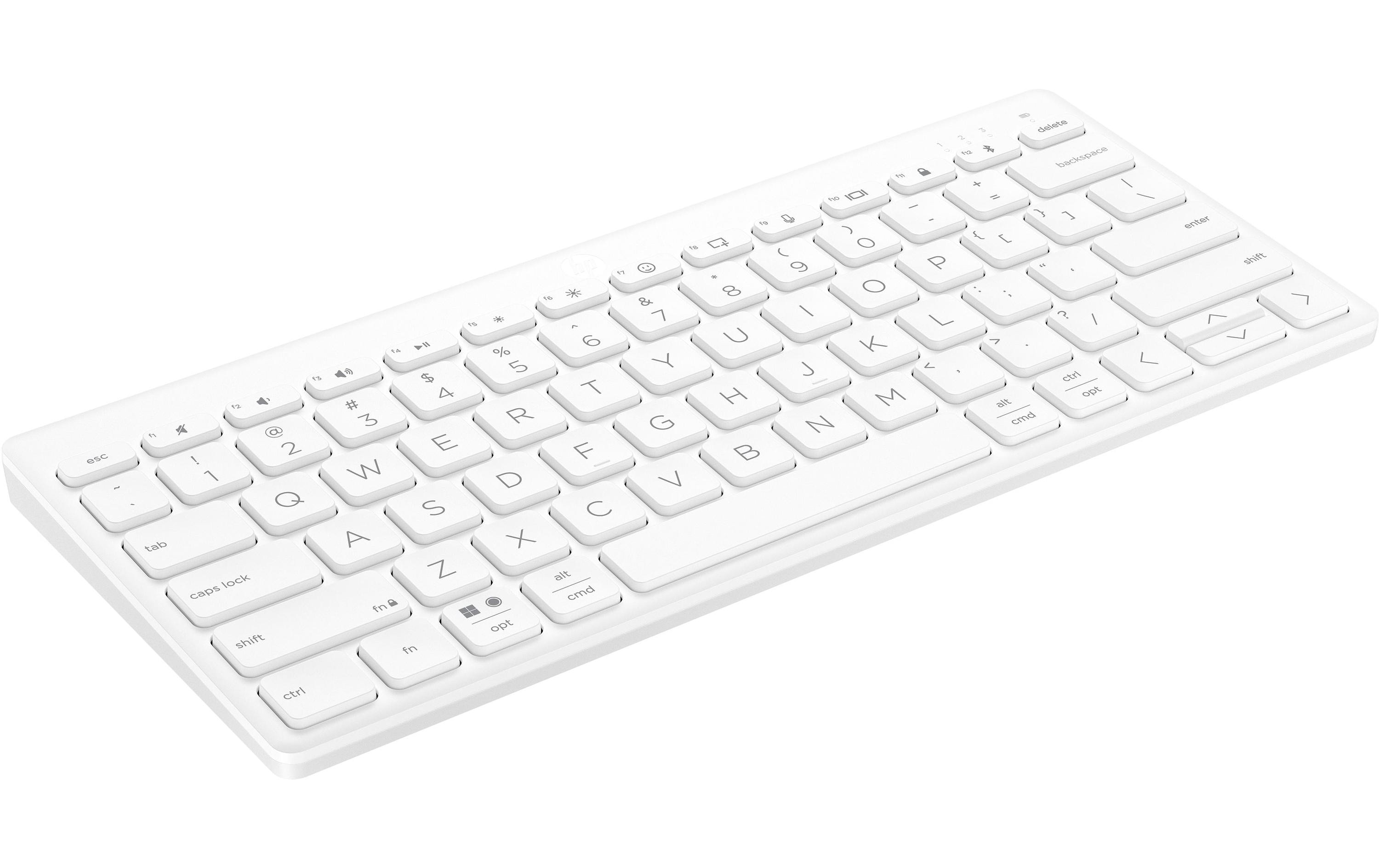 HP Tastatur 350 Compact Keyboard White