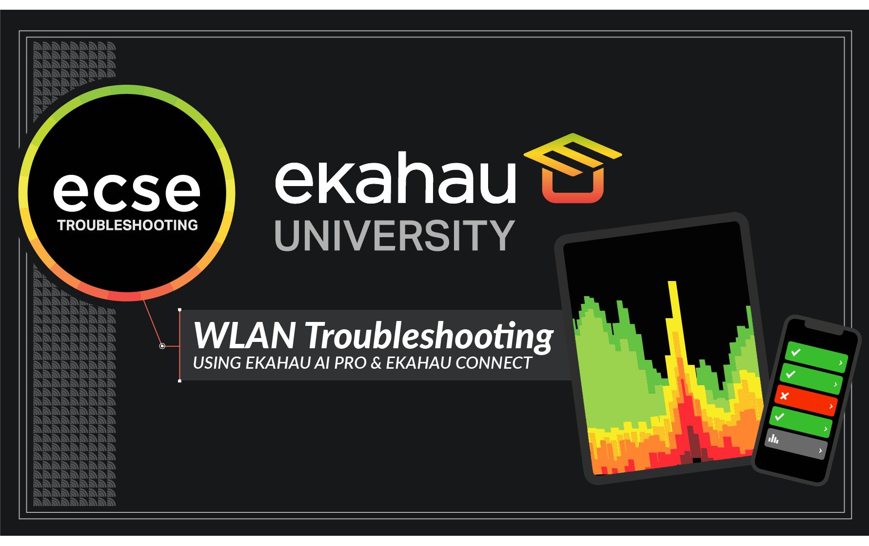 Ekahau Troubleshooting Class Online – SEAT für 1 Person