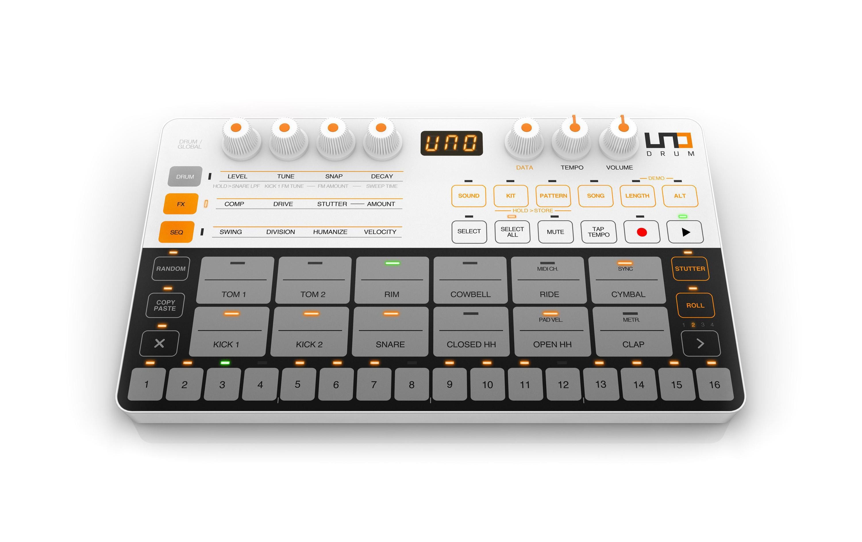 IK Multimedia Drum Machine UNO Drum