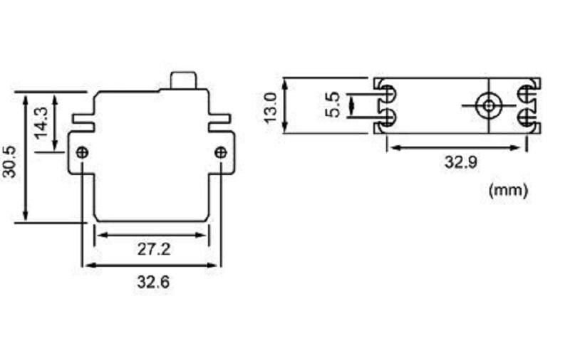 Futaba Mini Servo BLS-CM600 Brushless 1:12 S.BUS, 0.09 s, 6.7 kg