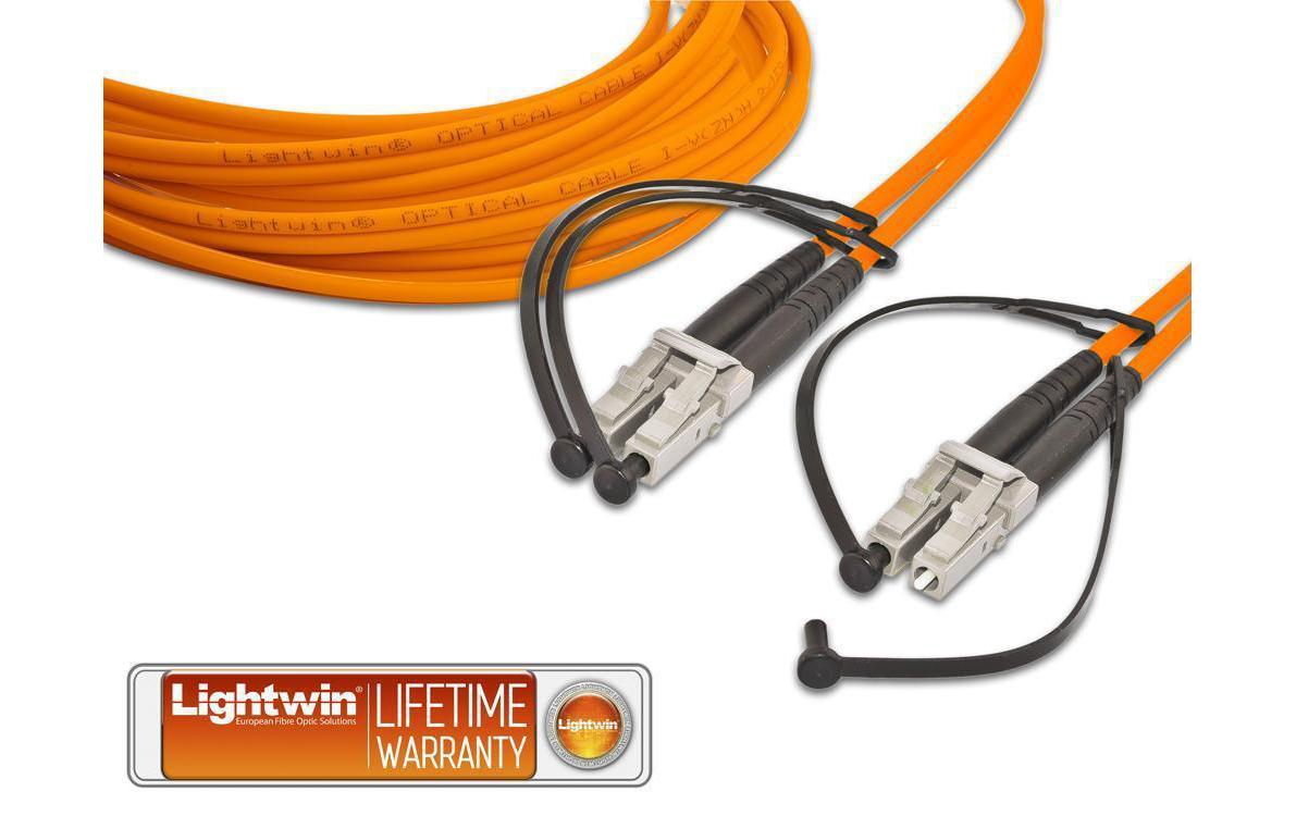 Lightwin LWL-Patchkabel LC-LC, Multimode, OM2, 5m