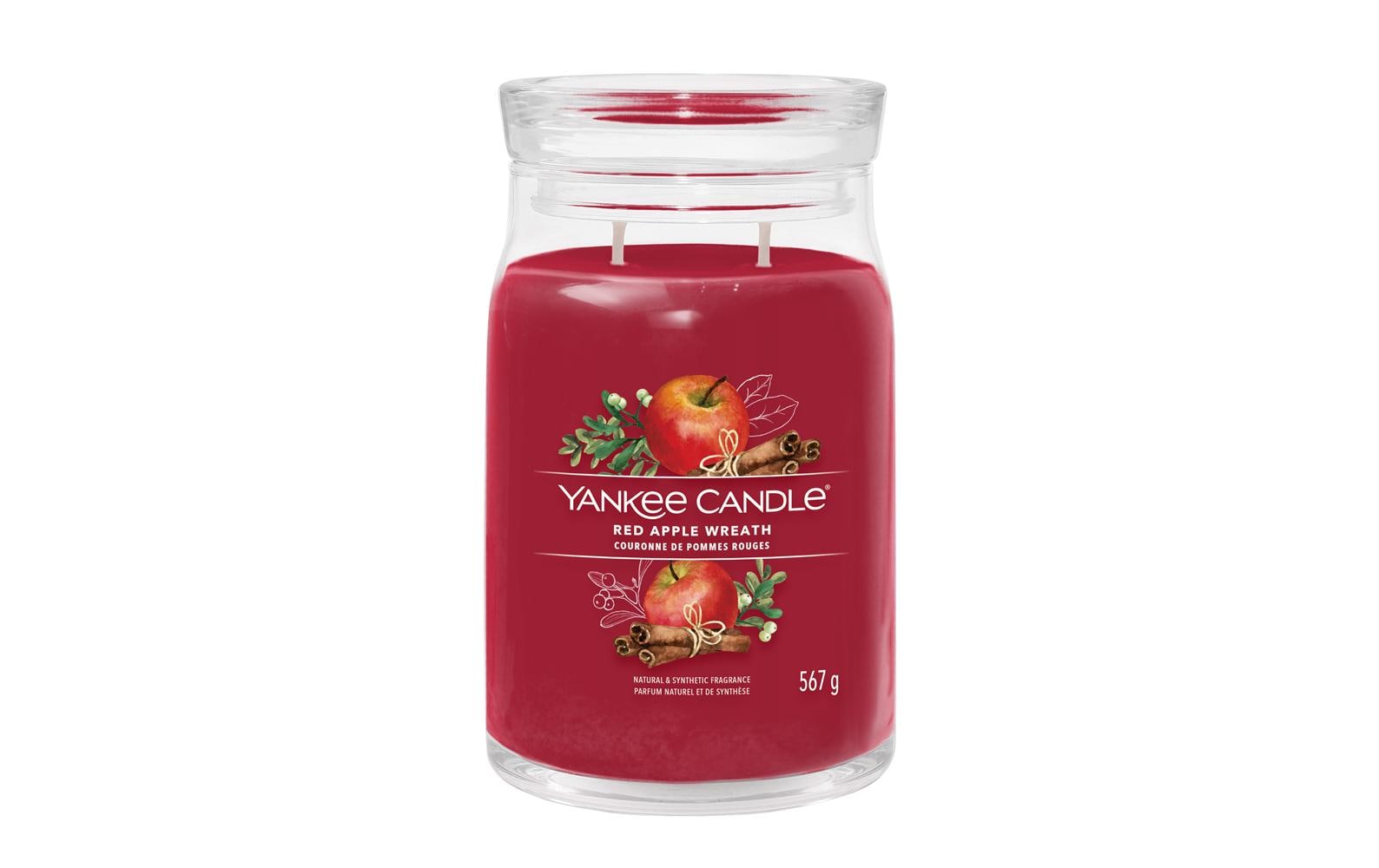 Yankee Candle Signature Duftkerze Red Apple Wreath Signature Large Jar