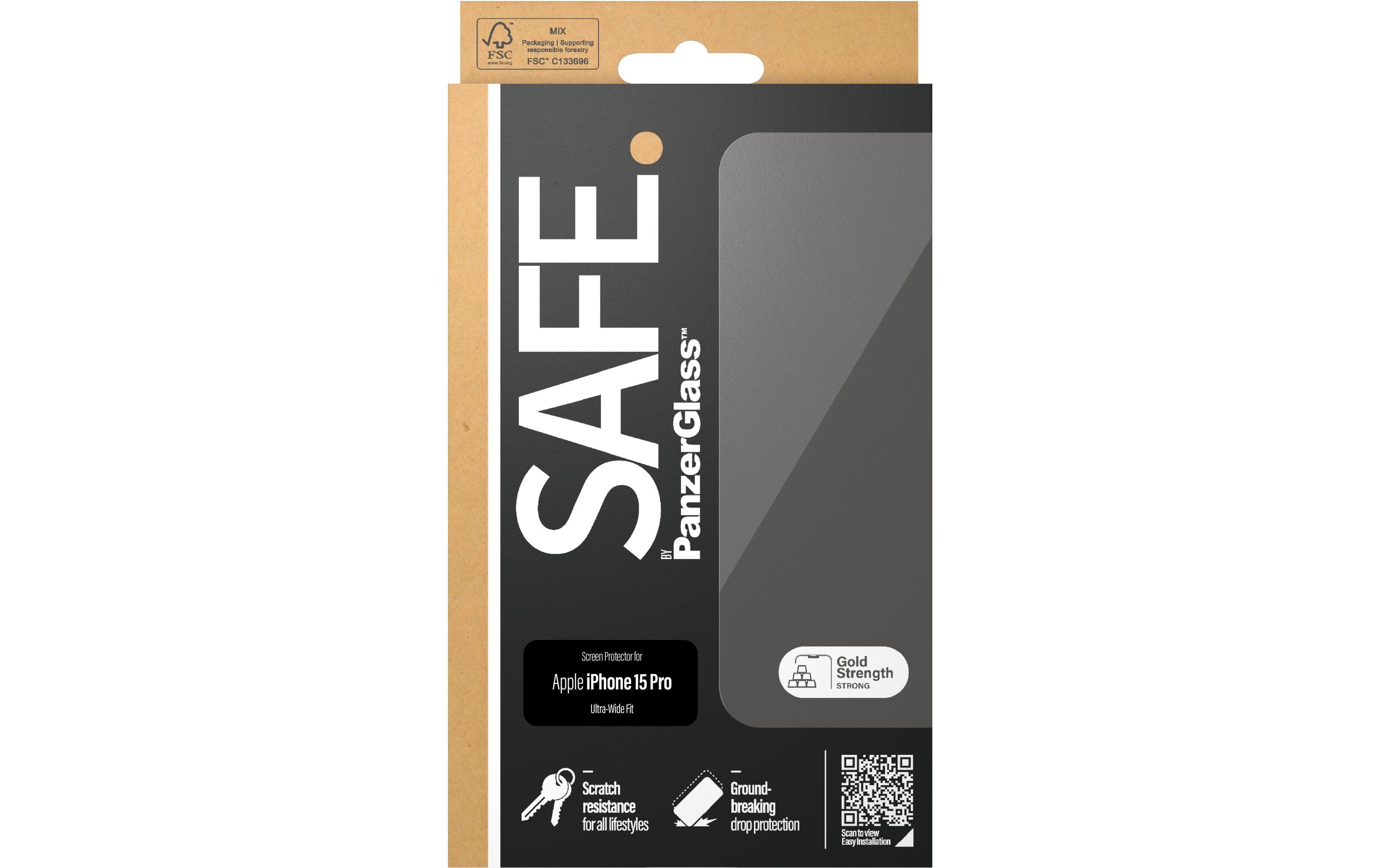 SAFE. Displayschutz Ultra Wide Fit iPhone 15 Pro