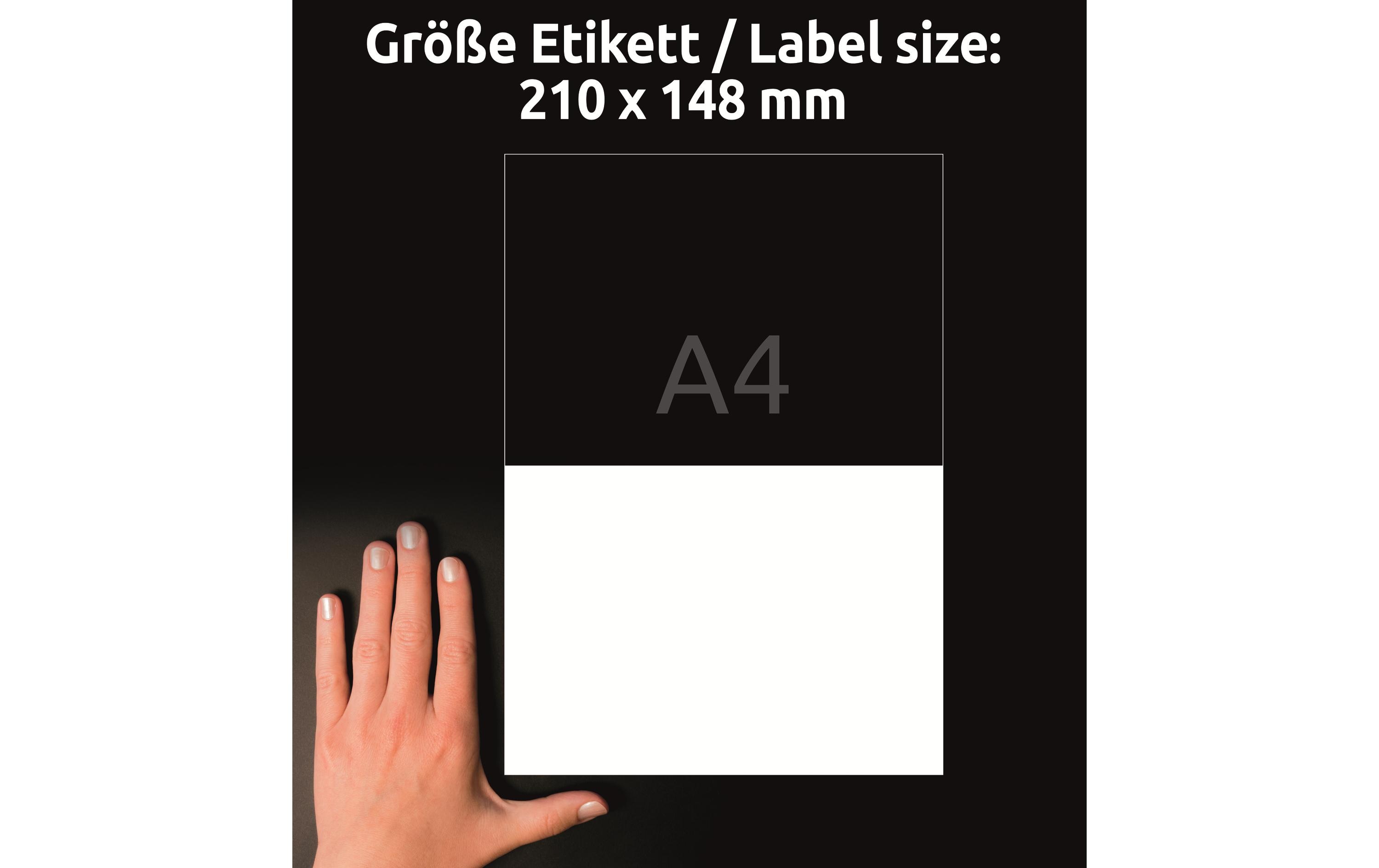 Avery Zweckform Universal-Etiketten LR3655 210 x 148 mm, 10 Blatt