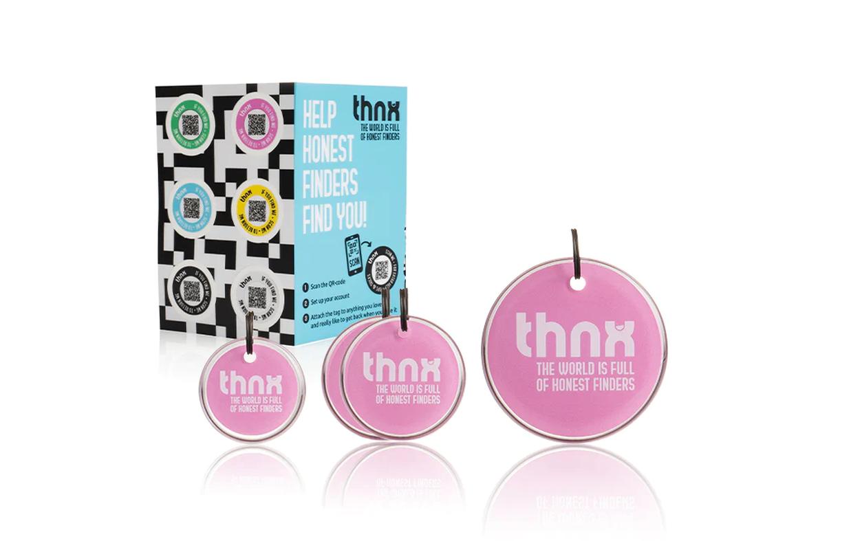 thnxtags Smart Travel Pack XL Pink