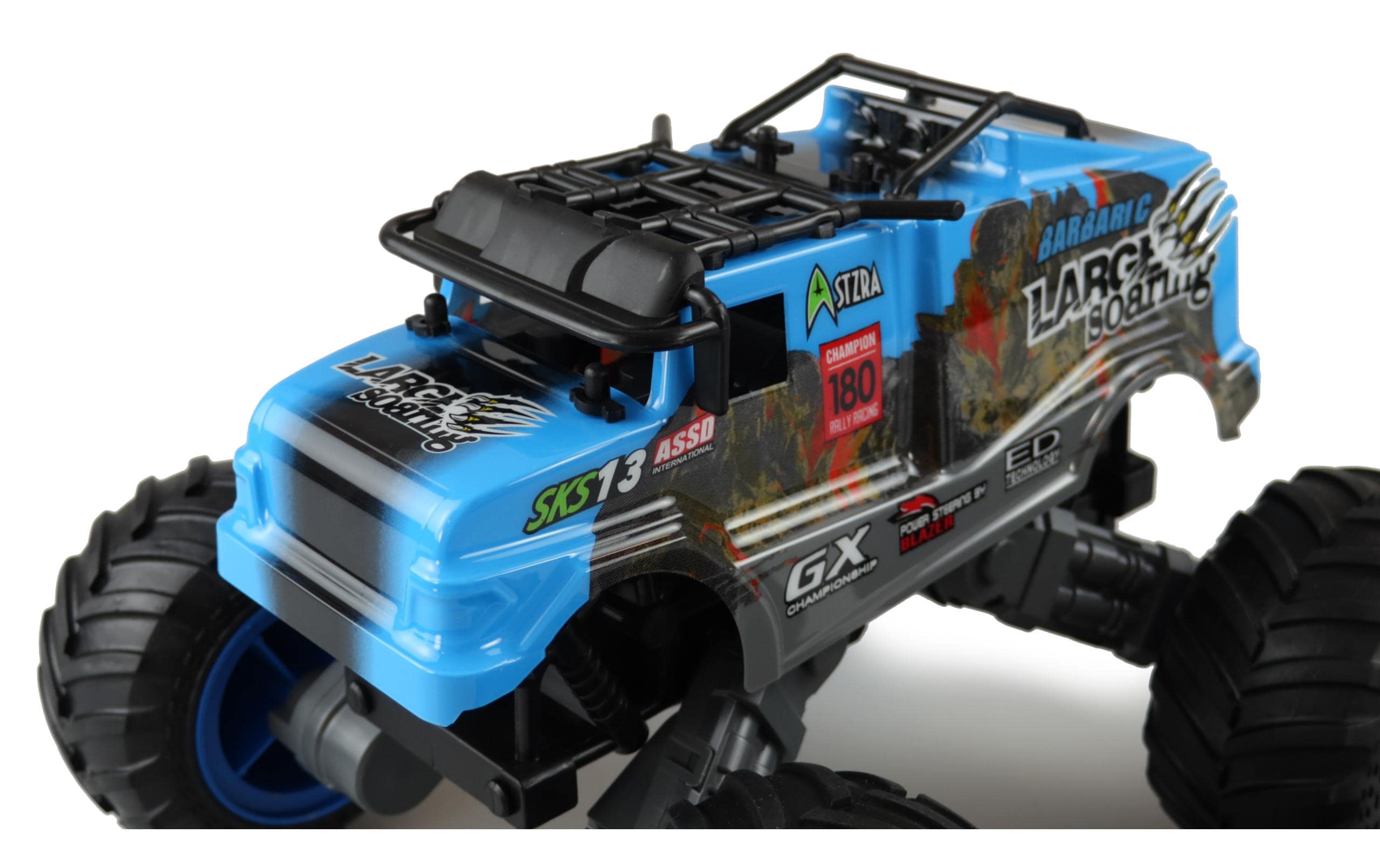 Amewi Monster Truck Crazy SXS13 Blau, 1:16, RTR