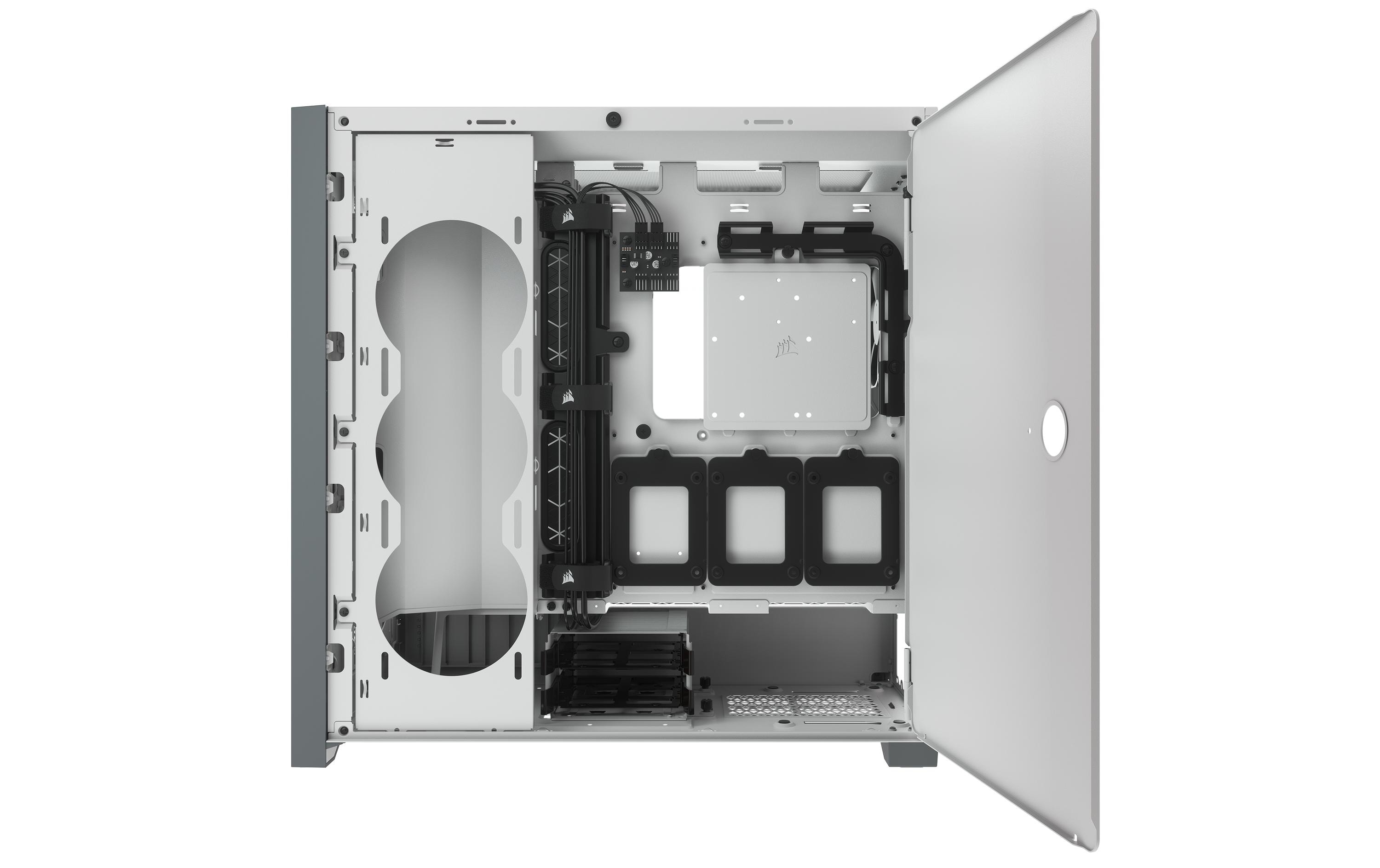 Corsair PC-Gehäuse Midi Tower 5000D Airflow TG Weiss