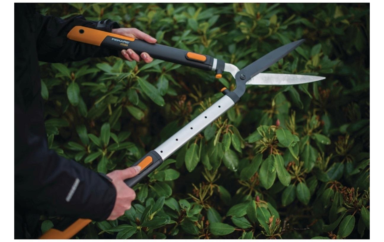 Fiskars Teleskop-Heckenschere SmartFit HS86, 68 cm