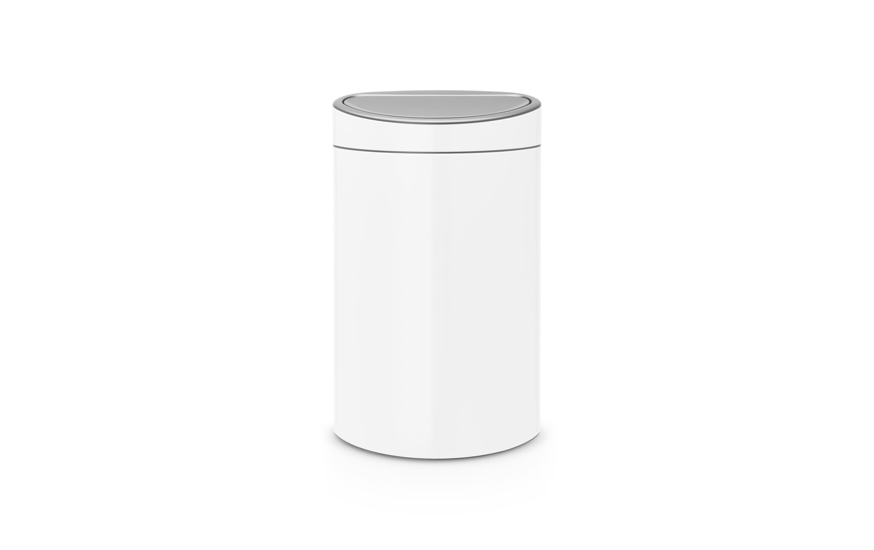 Brabantia Abfalleimer Touch Bin 40 l, White