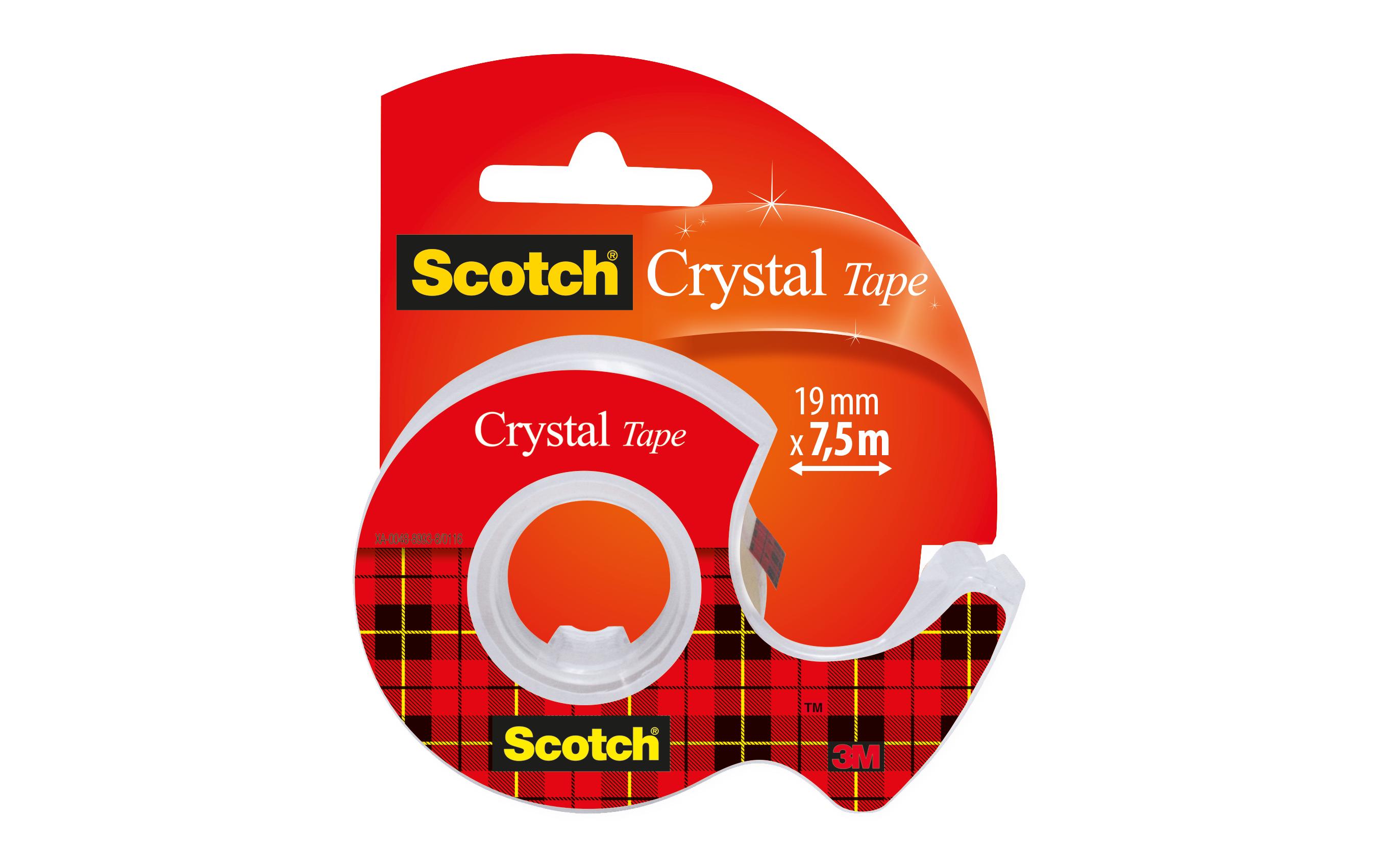 Scotch Handabroller Crystal 19 mm x 15 m
