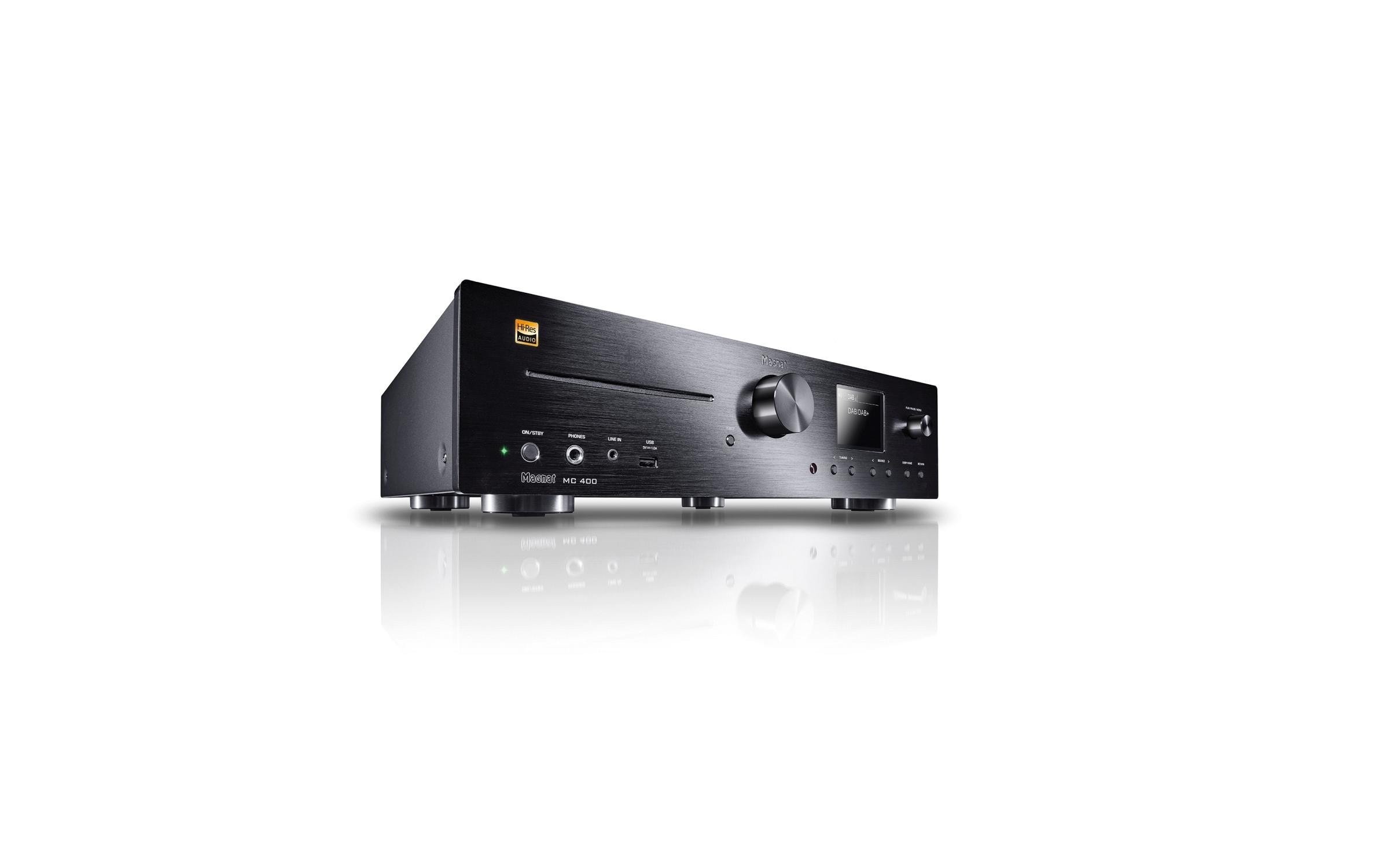 Magnat Stereo-Receiver MC 400 Schwarz