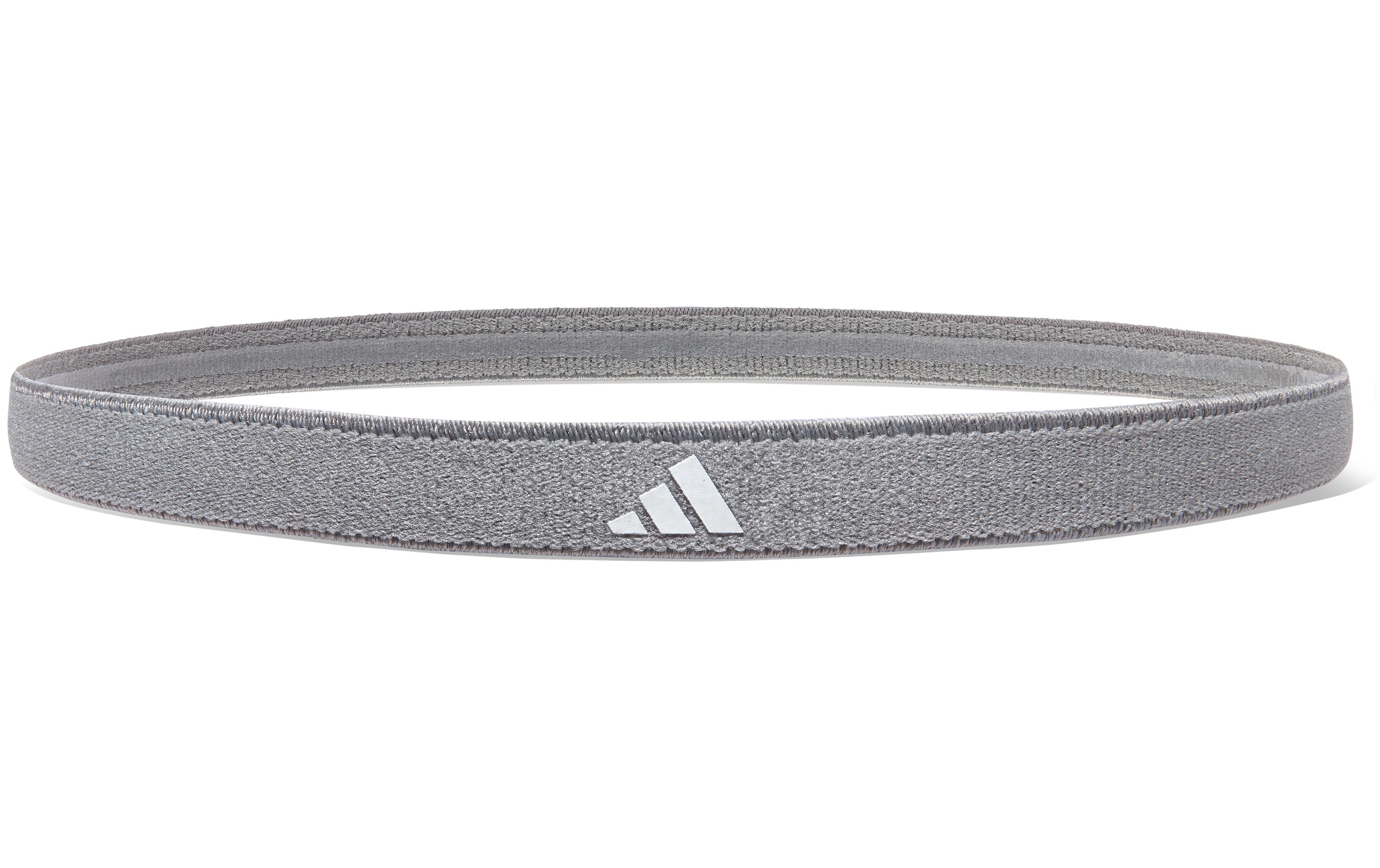 adidas Hairbands Grau/Schwarz/Weiss