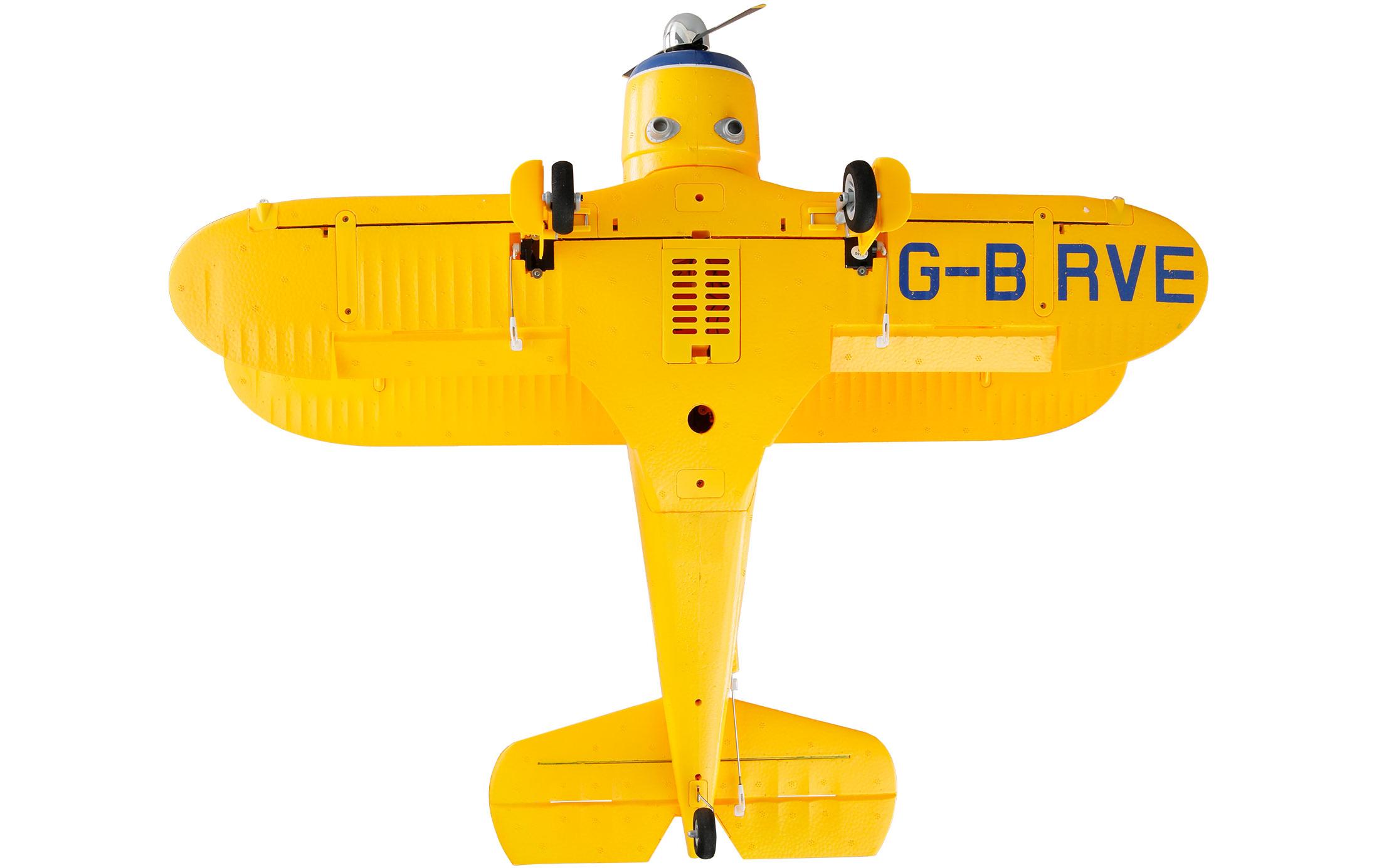 Amewi Motorflugzeug AMXflight Beech D17s Gelb, 3D, 6G, RTF