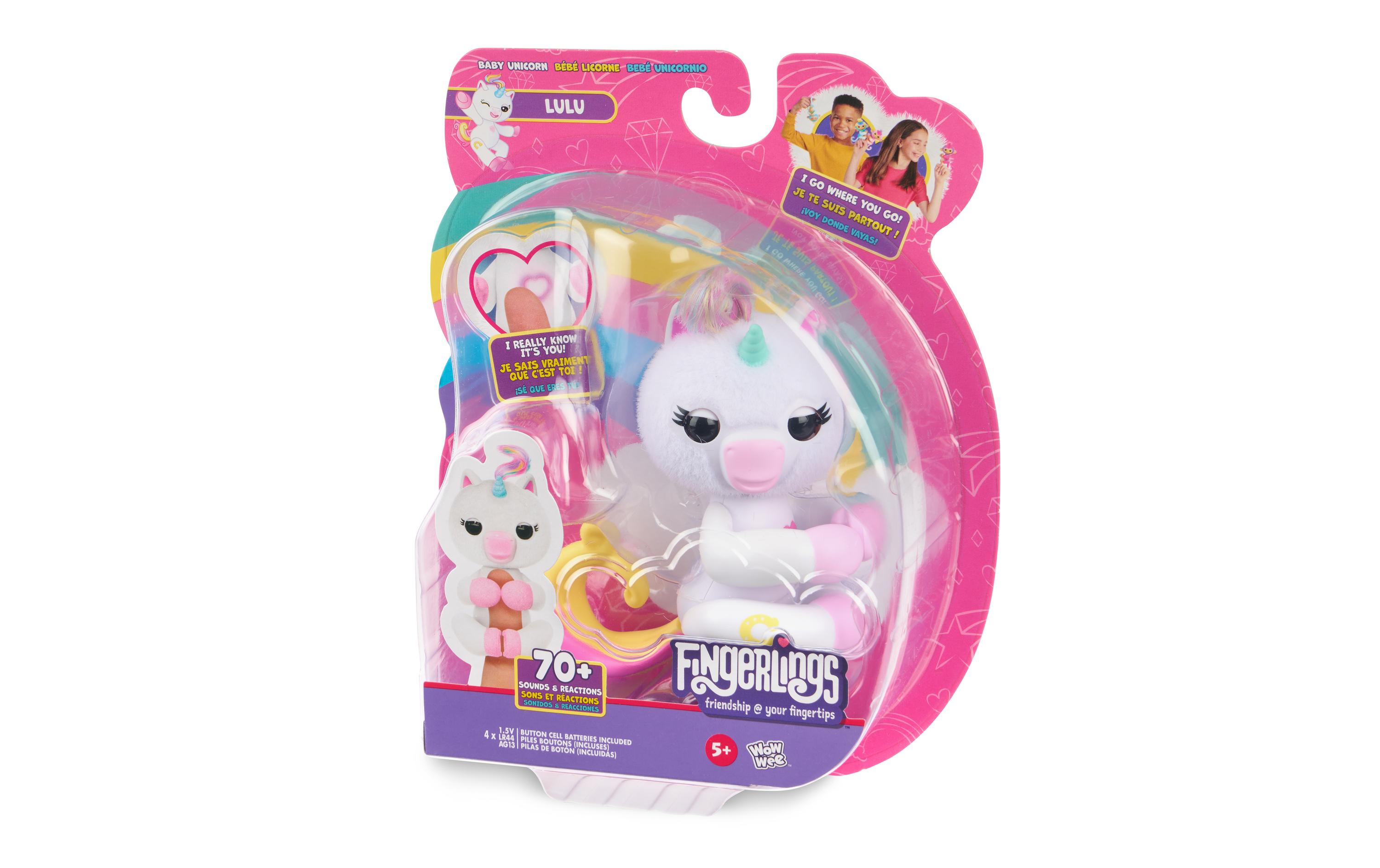 Wowwee Roboter Fingerlings Unicorn Lulu