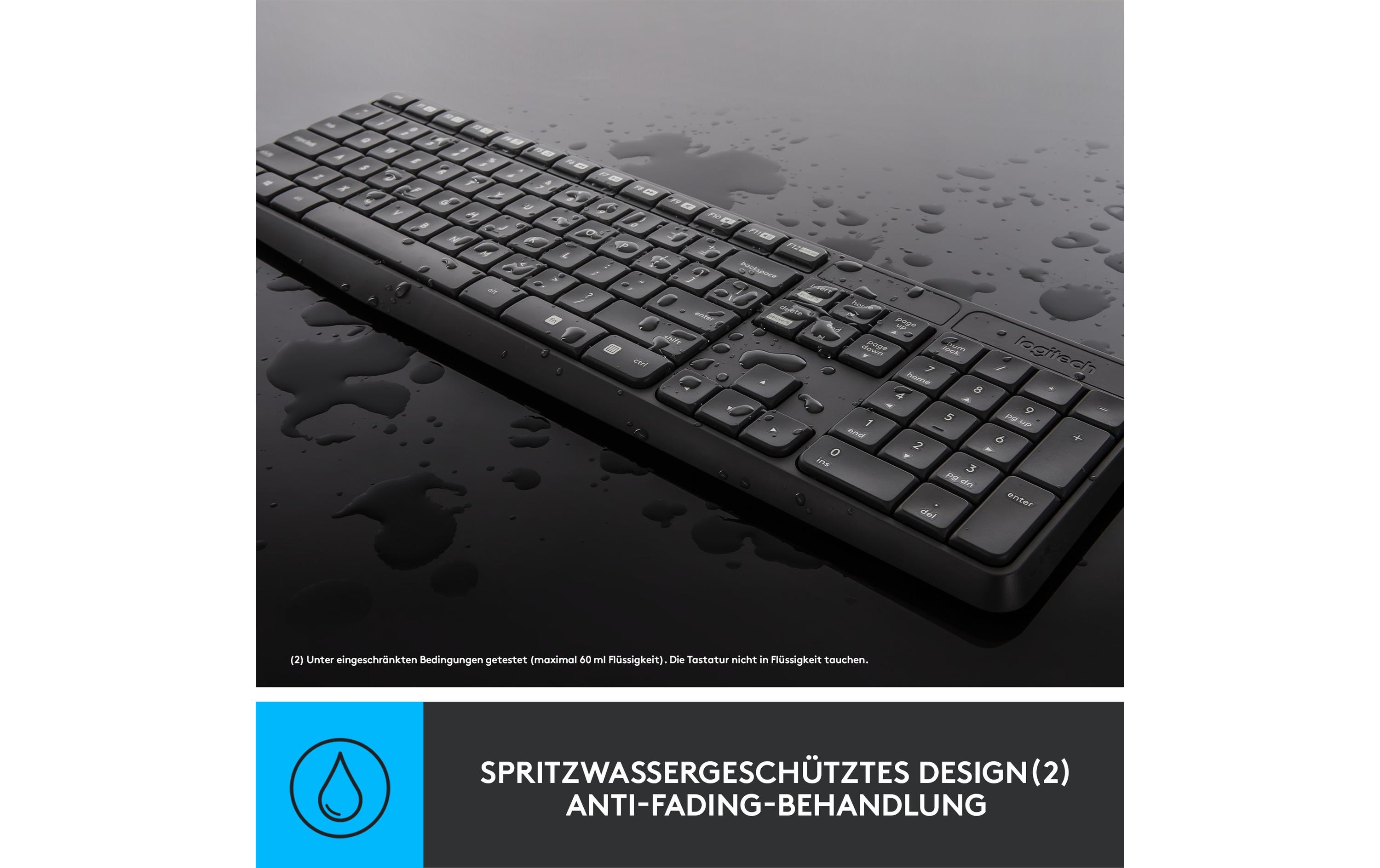 Logitech Tastatur-Maus-Set MK235