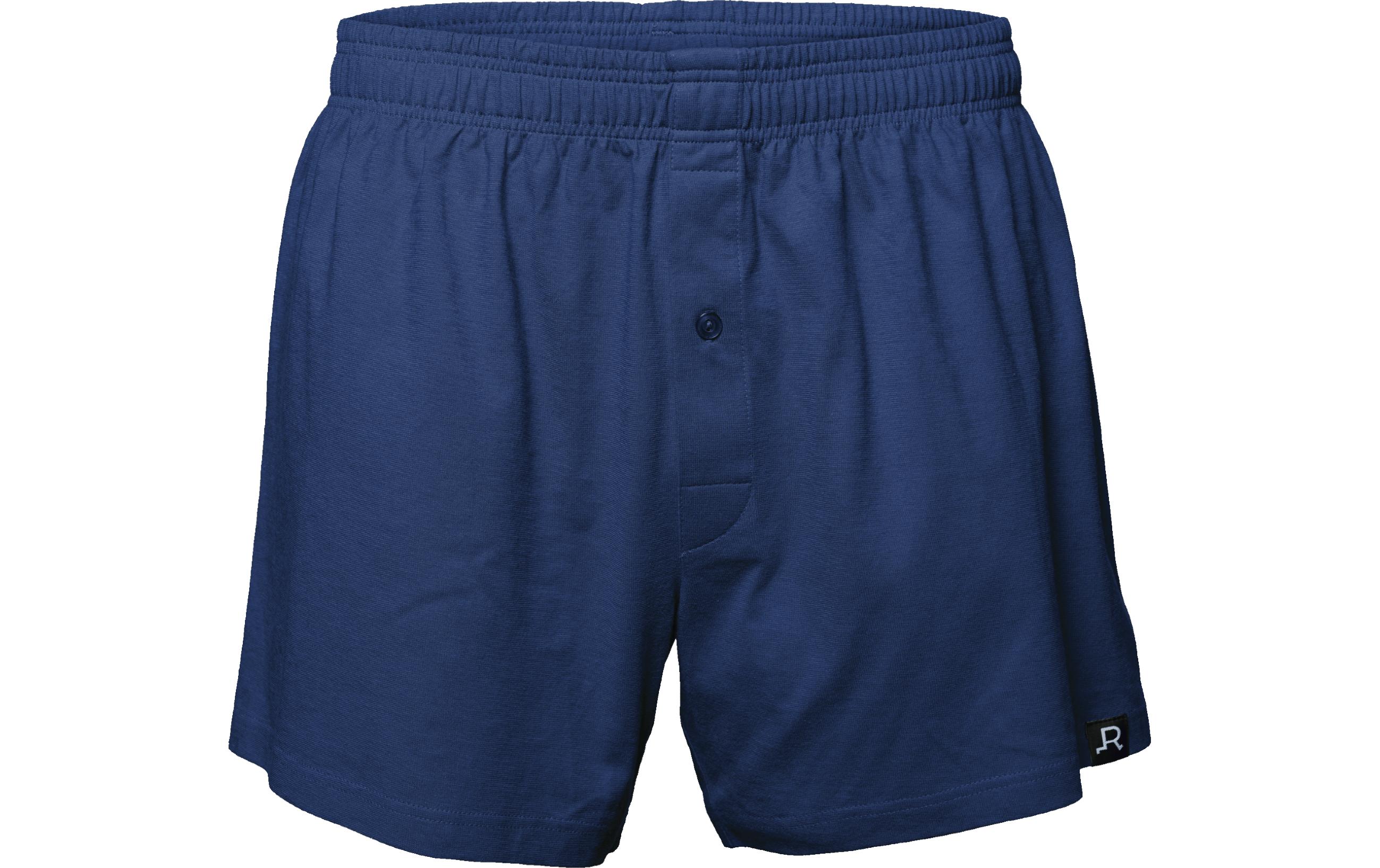 FLIZZER Unterhosen Boxer Der Kavalier 2er Pack Blau, M