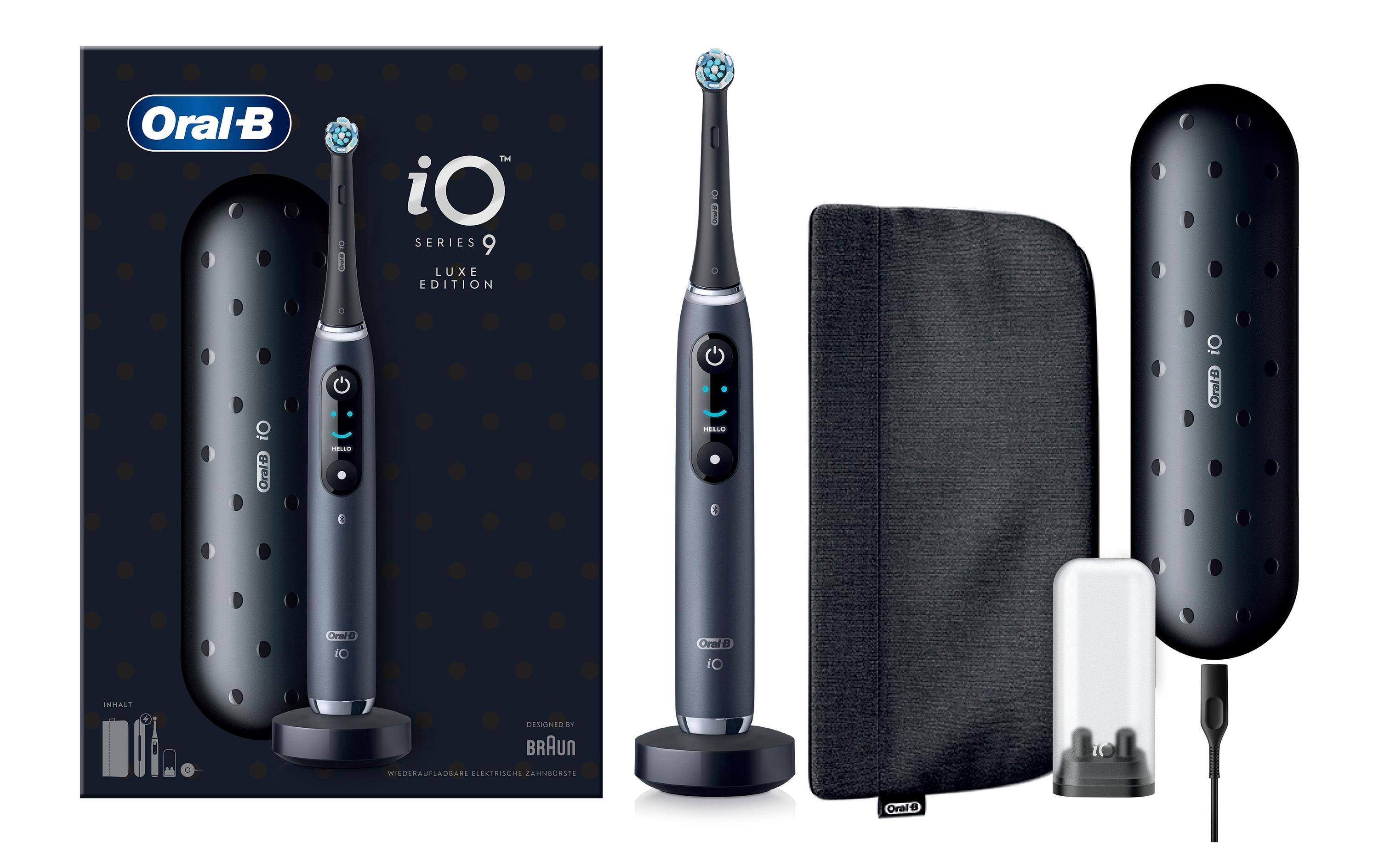 Oral-B Rotationszahnbürste iO Series 9 Luxe Edition Black Onyx