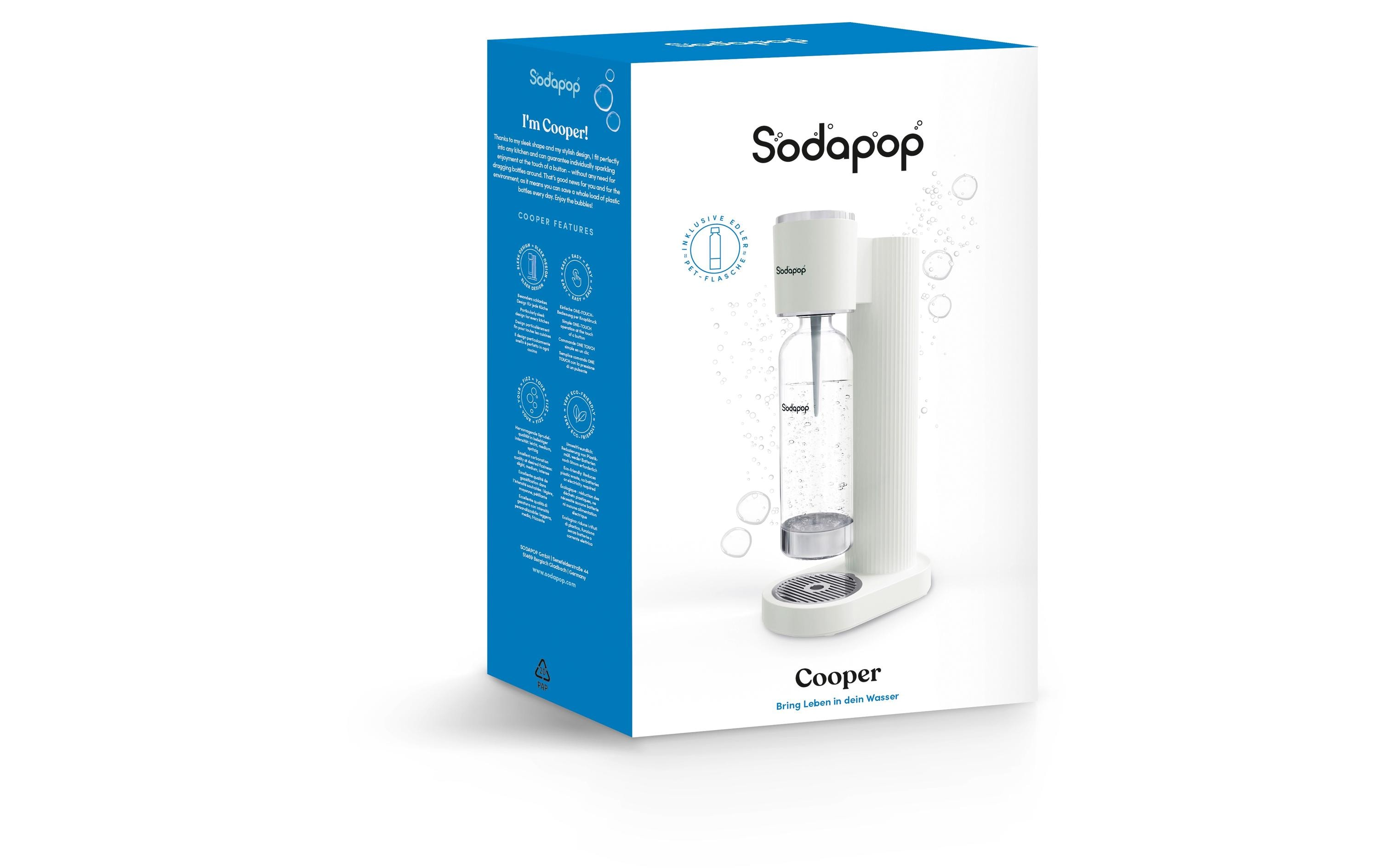 Sodapop Wassersprudler Cooper Weiss