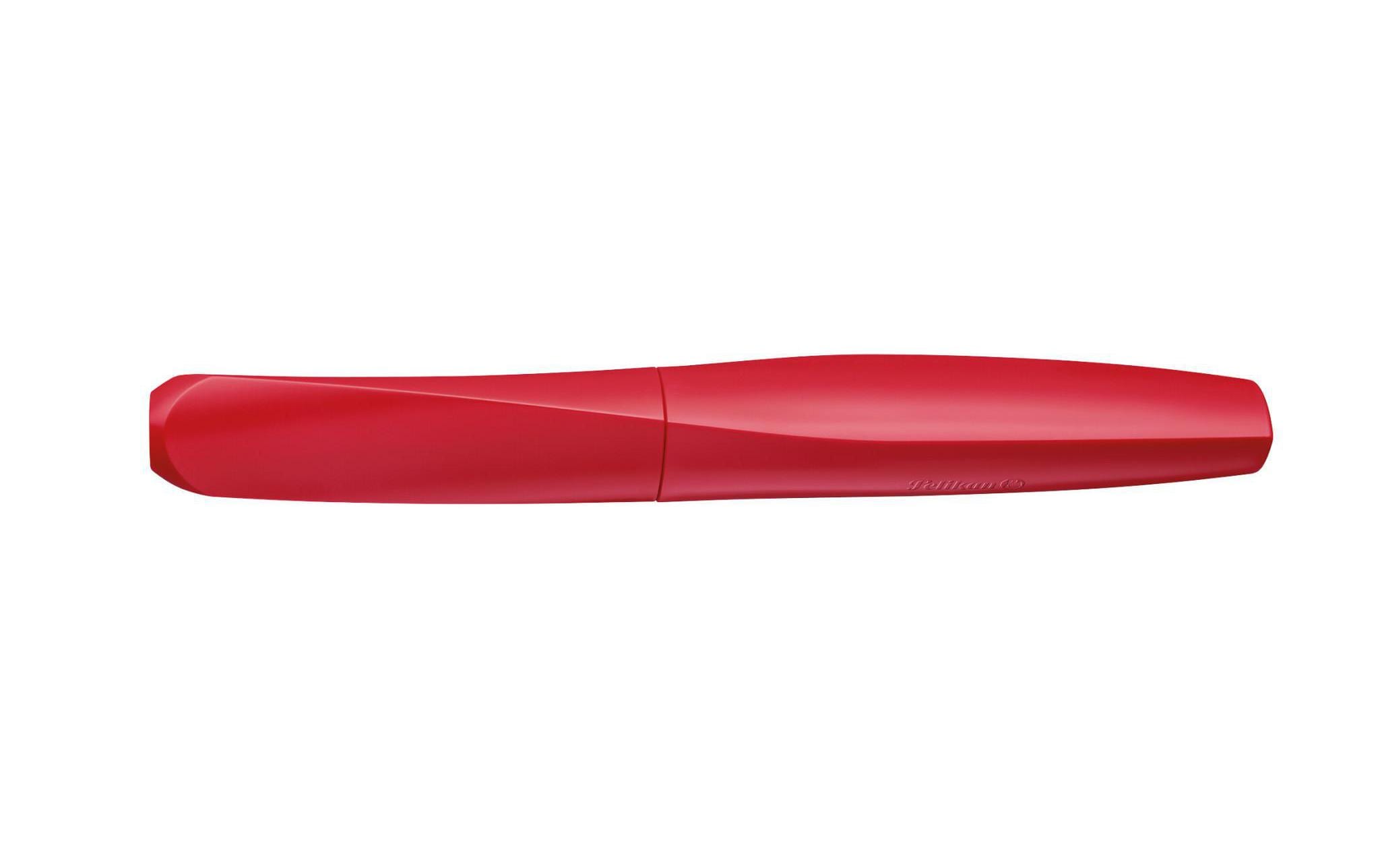 Pelikan Tintenroller Twist Fiery Red Medium (M), Rot/Schwarz