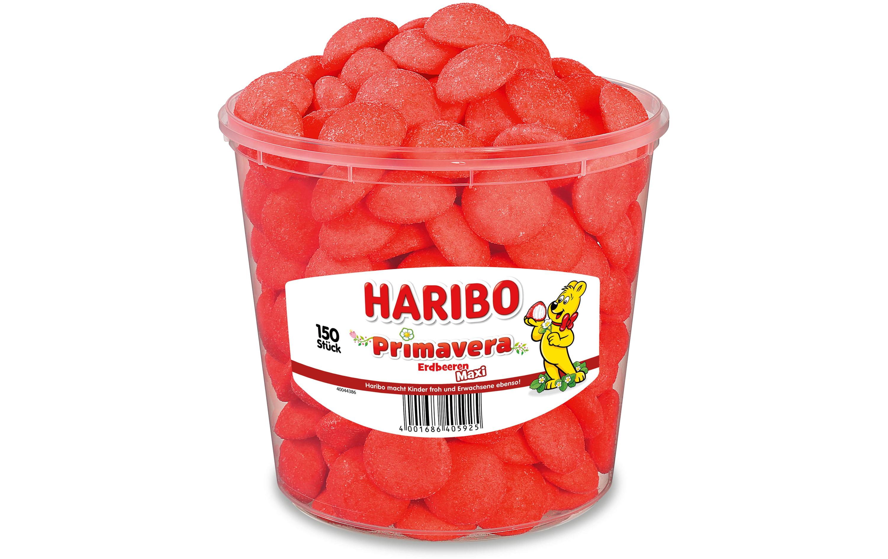 Haribo Gummibonbons Primavera Erdbeeren 150 Stück