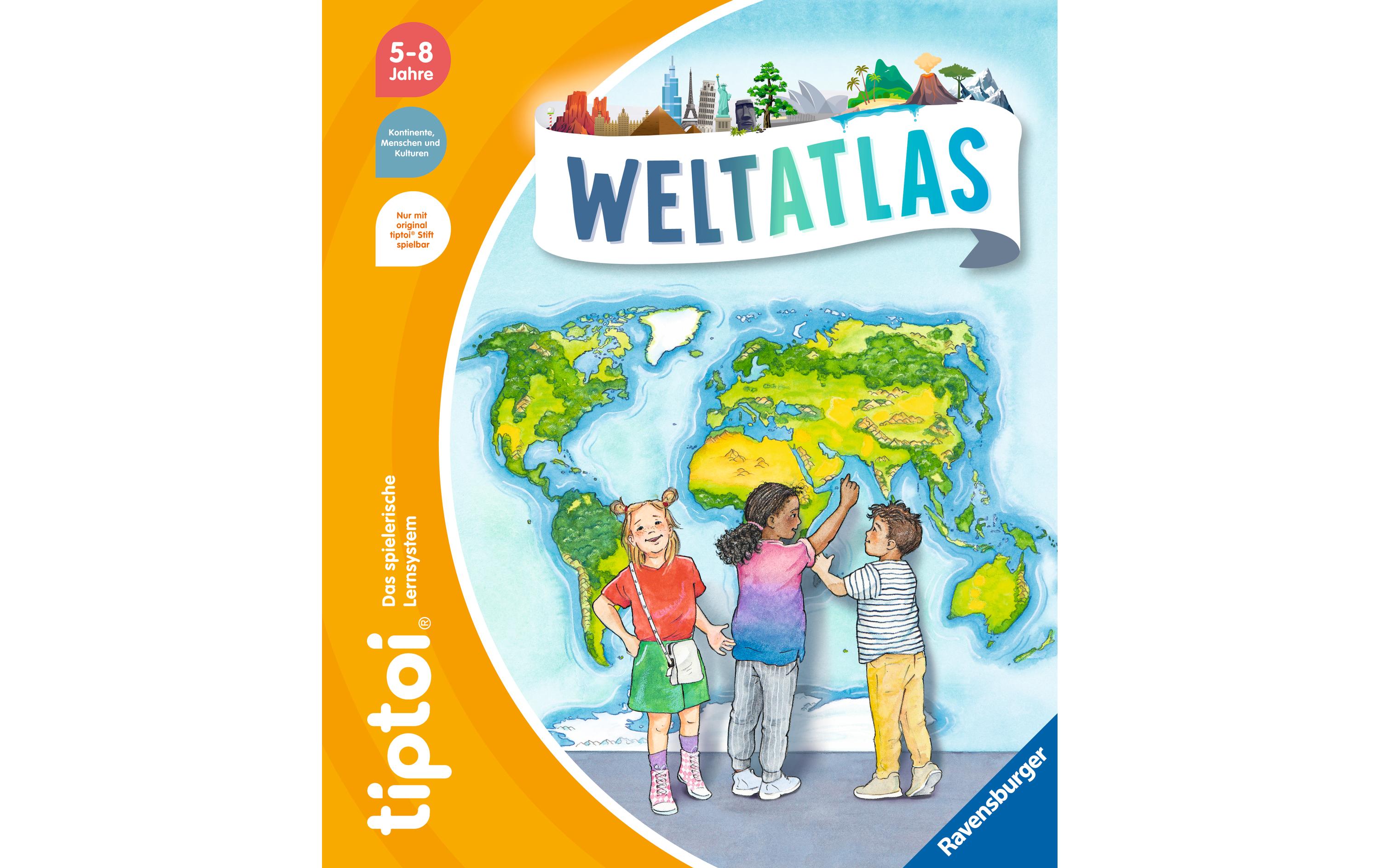 tiptoi Lernbuch Weltatlas -DE-