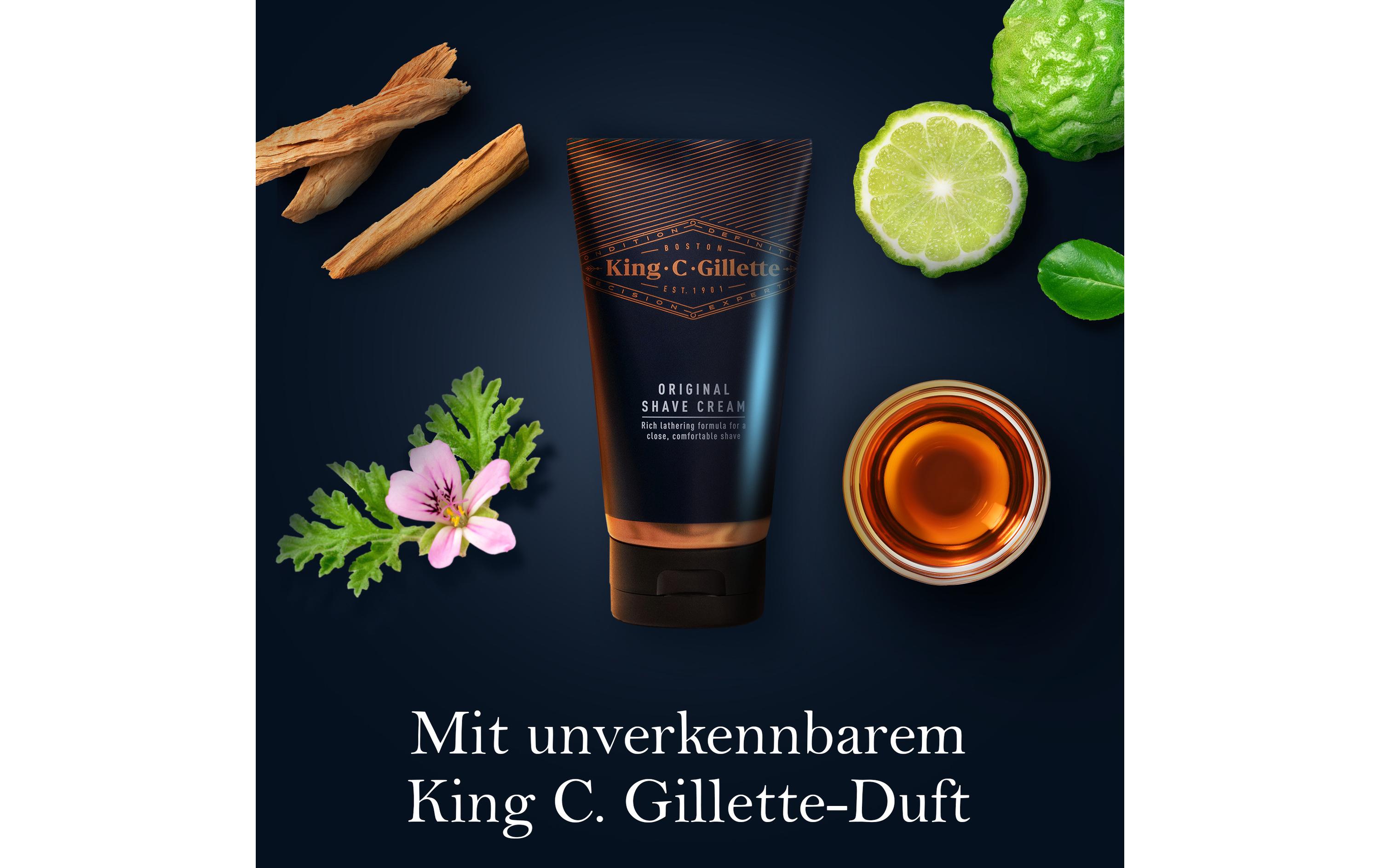 King C. Gillette Rasiercreme 175 ml1 Stück