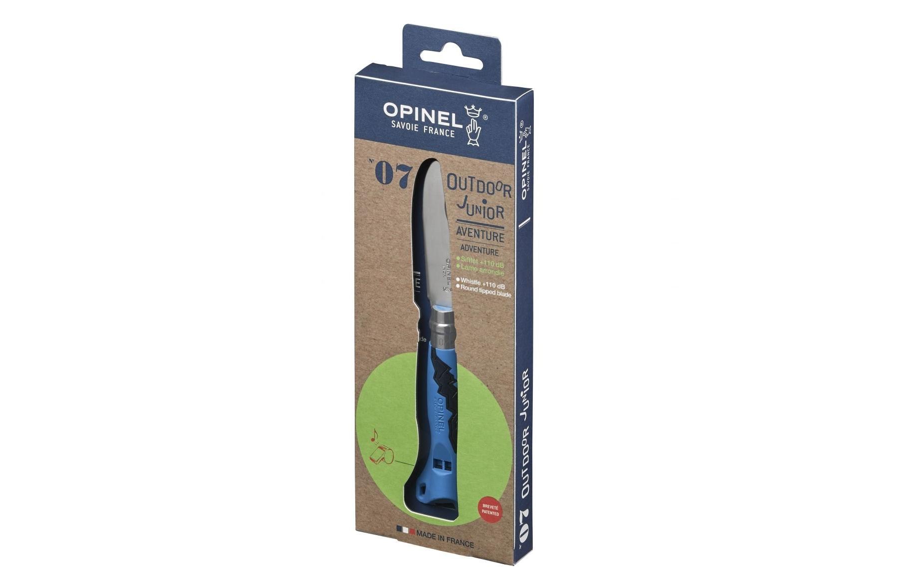 opinel Kindermesser N°7 Outdoor junior Blau