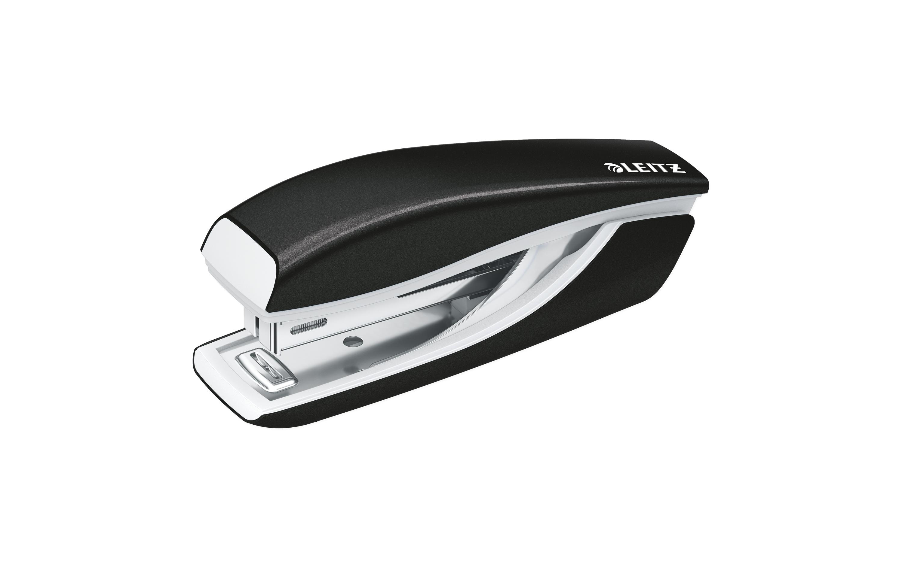 Leitz Heftgerät NeXXt WOW Mini 10 Blatt, Schwarz