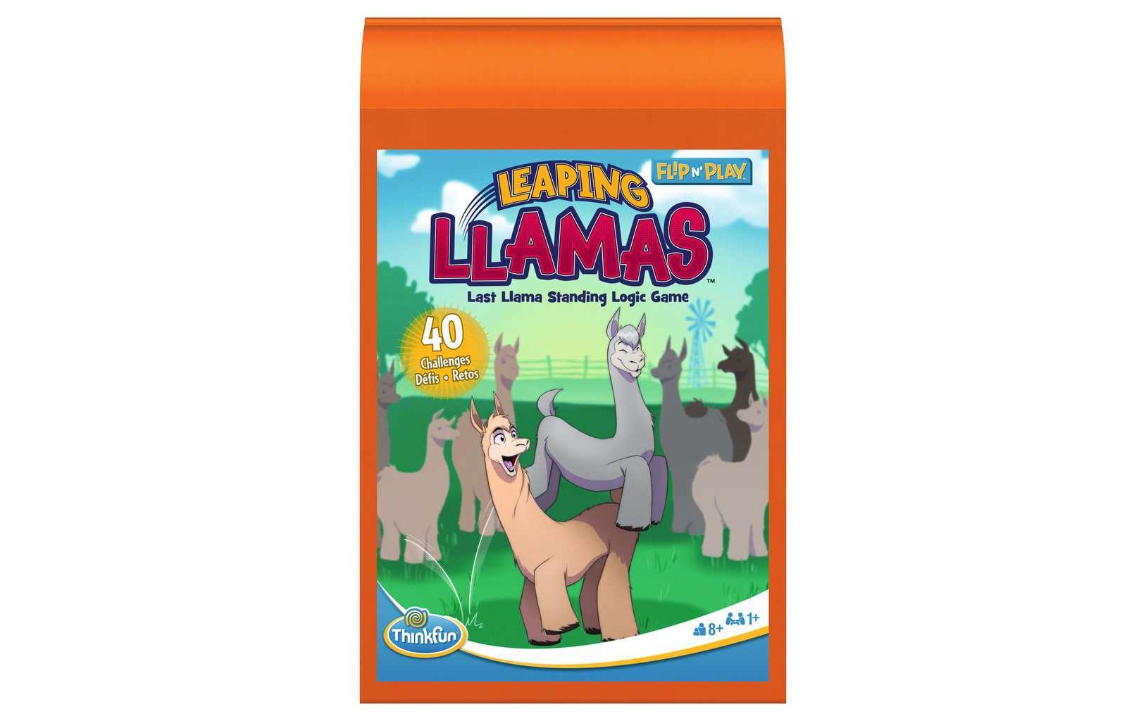 Thinkfun Knobelspiel Flip n' Play – Leaping Llamas