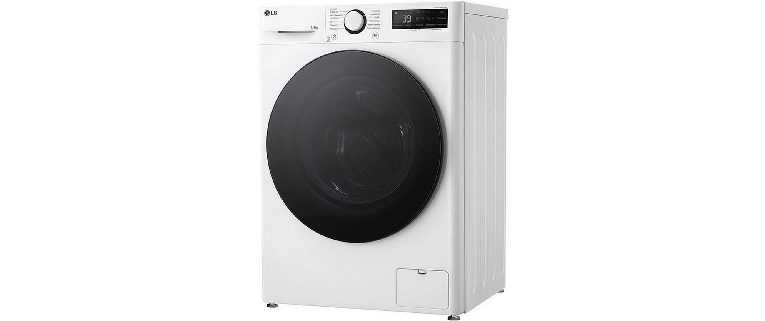 LG Waschtrockner V5WD95SLIM 9 kg / 5 kg