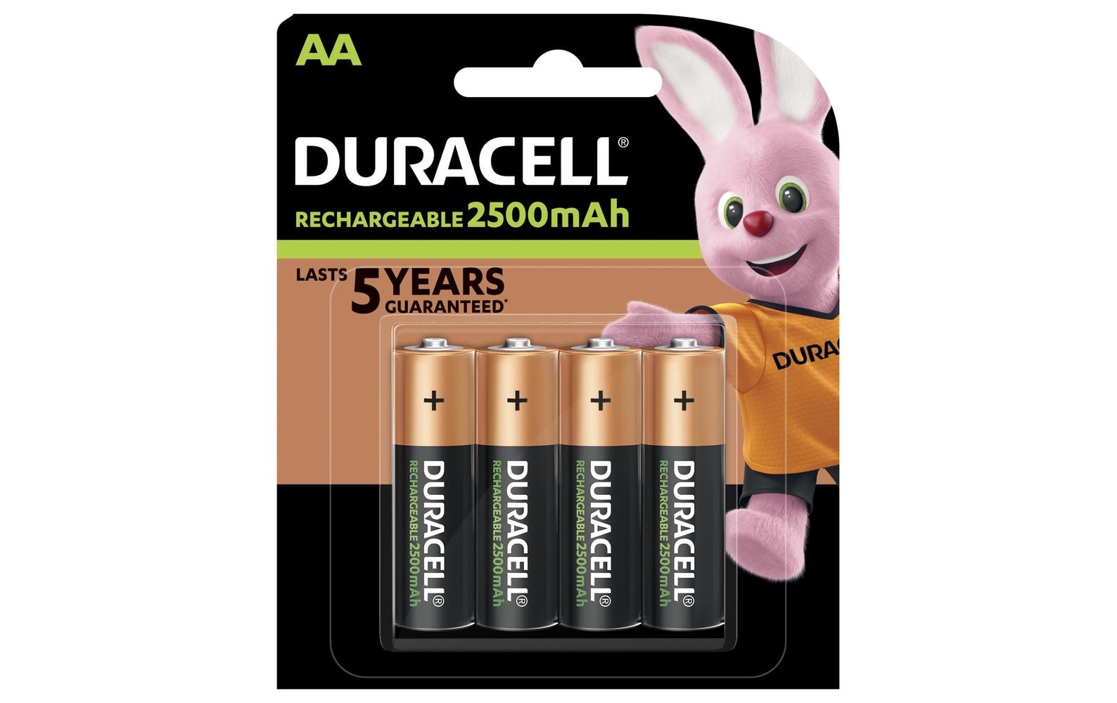 Duracell Akku Rechargeable AA 2400 mAh 4 Stück