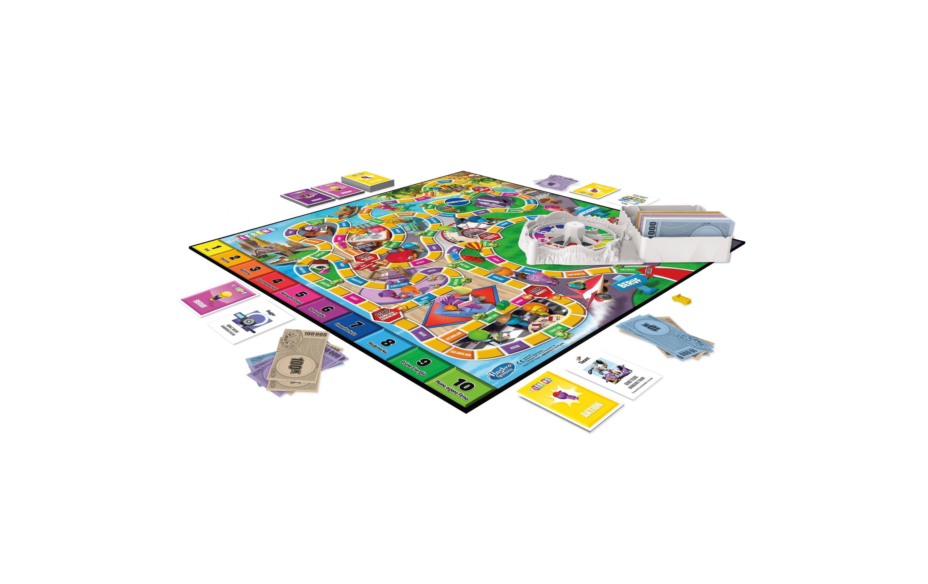 Hasbro Gaming Familienspiel Das Spiel des Lebens