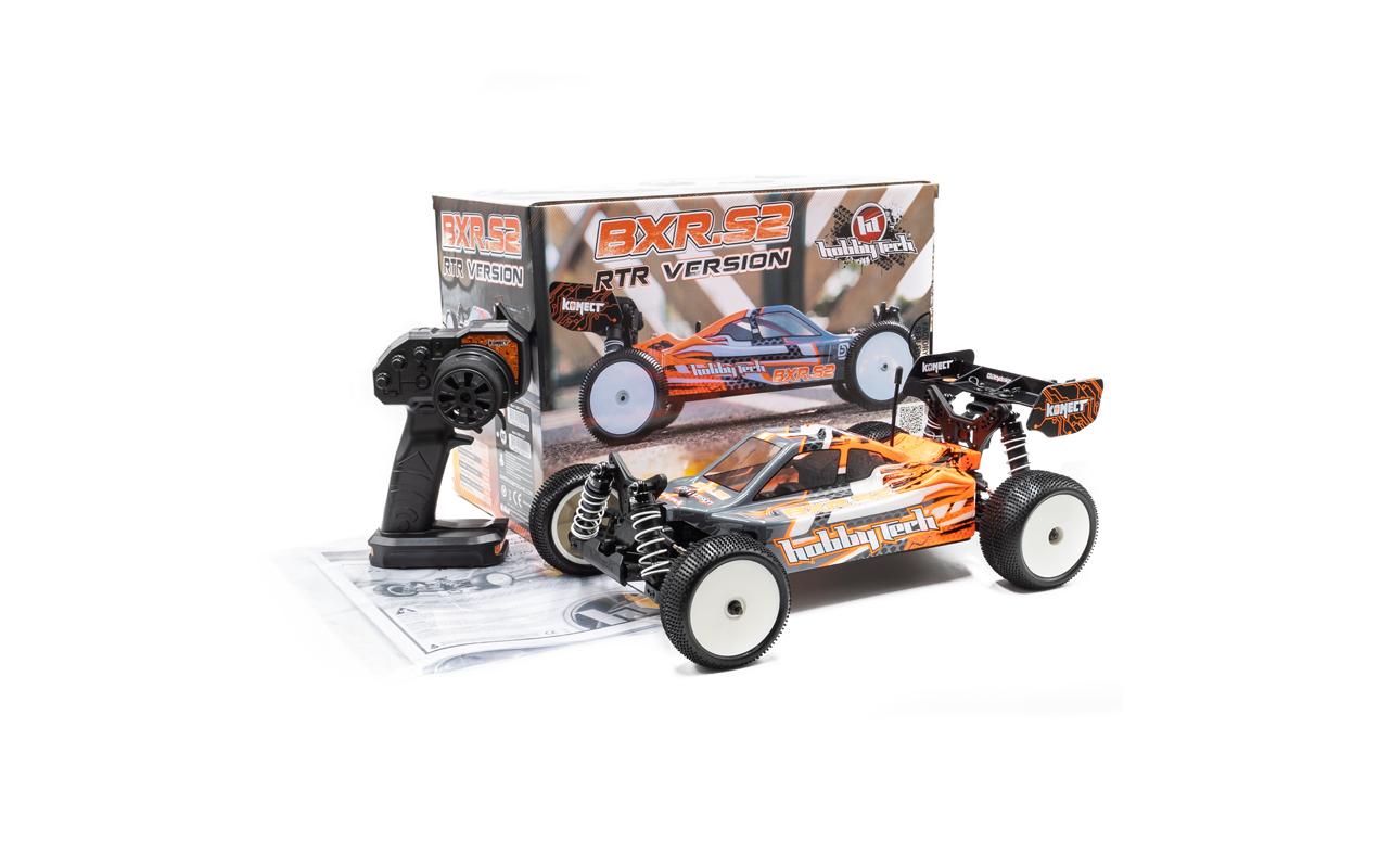 Hobbytech Buggy BXR.S2 Brushless Orange, ARTR, 1:10