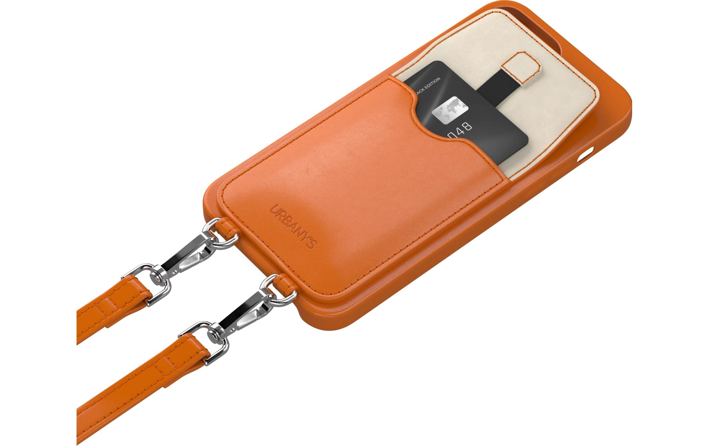 Urbany's Necklace Case Handekette+ iPhone 15 Plus Pumpkin Pie