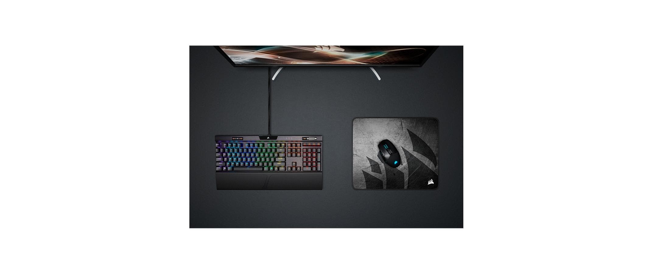 Corsair Gaming-Mausmatte MM300 PRO Grau/Schwarz