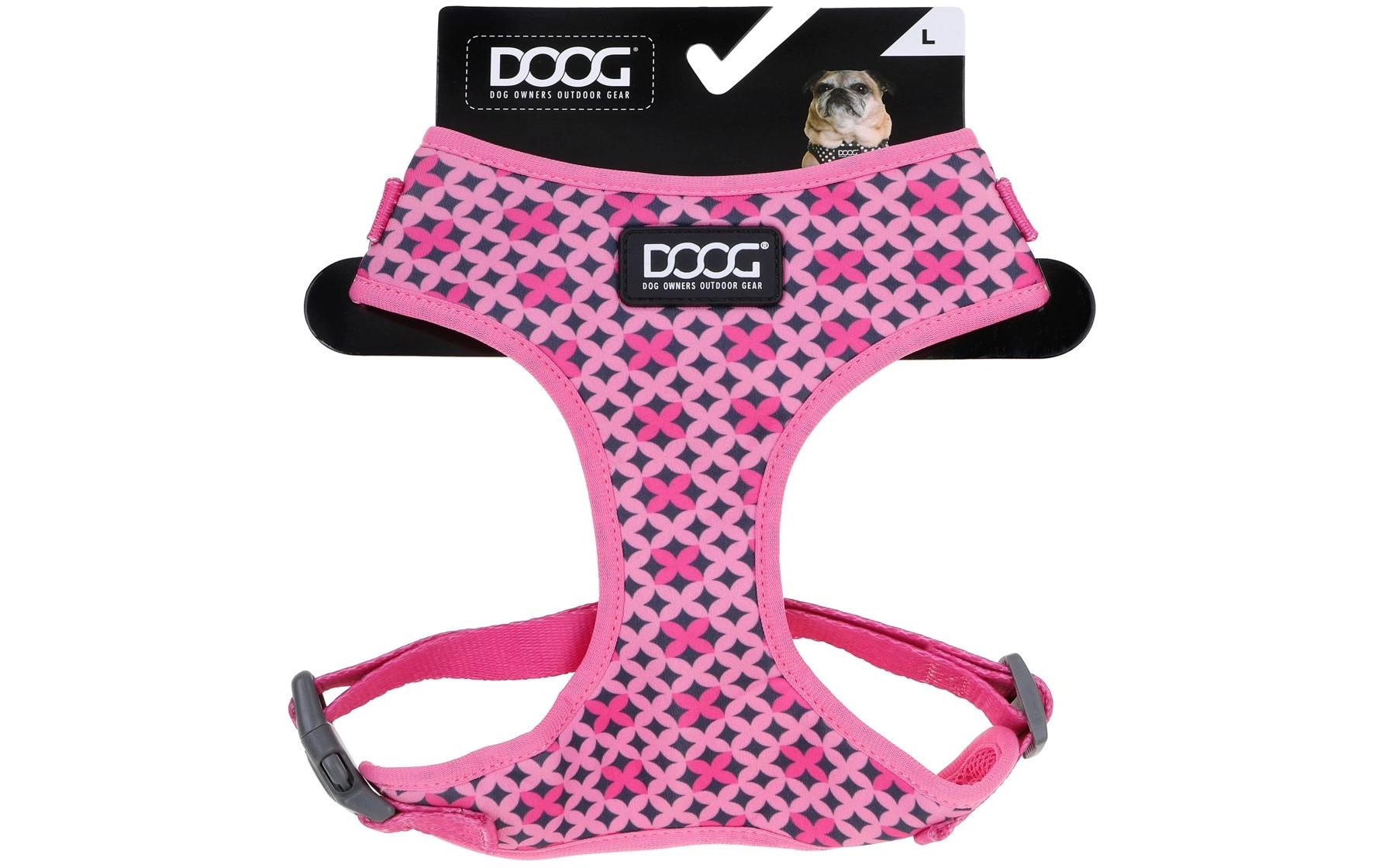 Doog Geschirr Neoflex Toto XS Pink / Schwarz