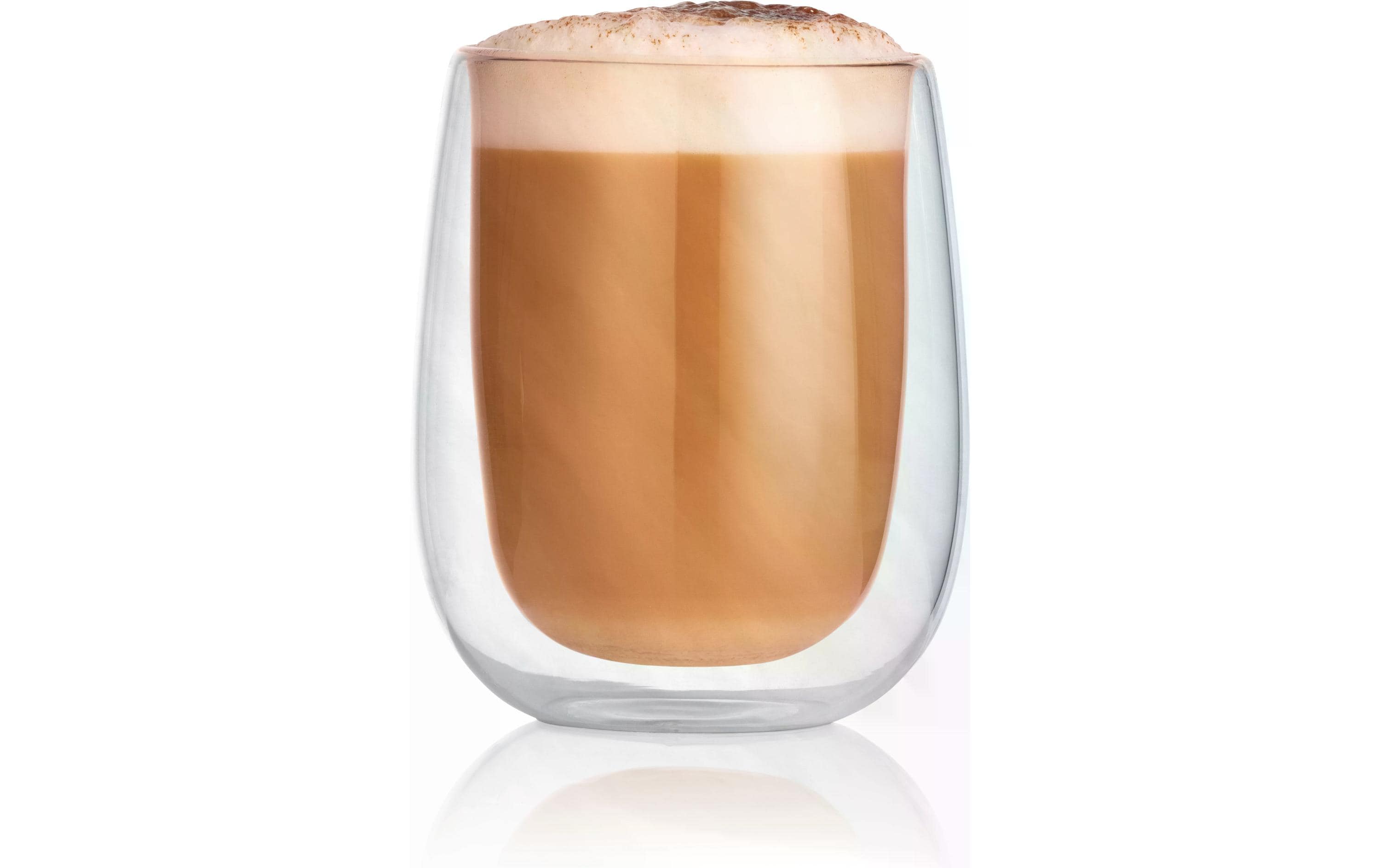 GOURMETmaxx Cappuccino Becher 250 ml, 1 Stück, Transparent