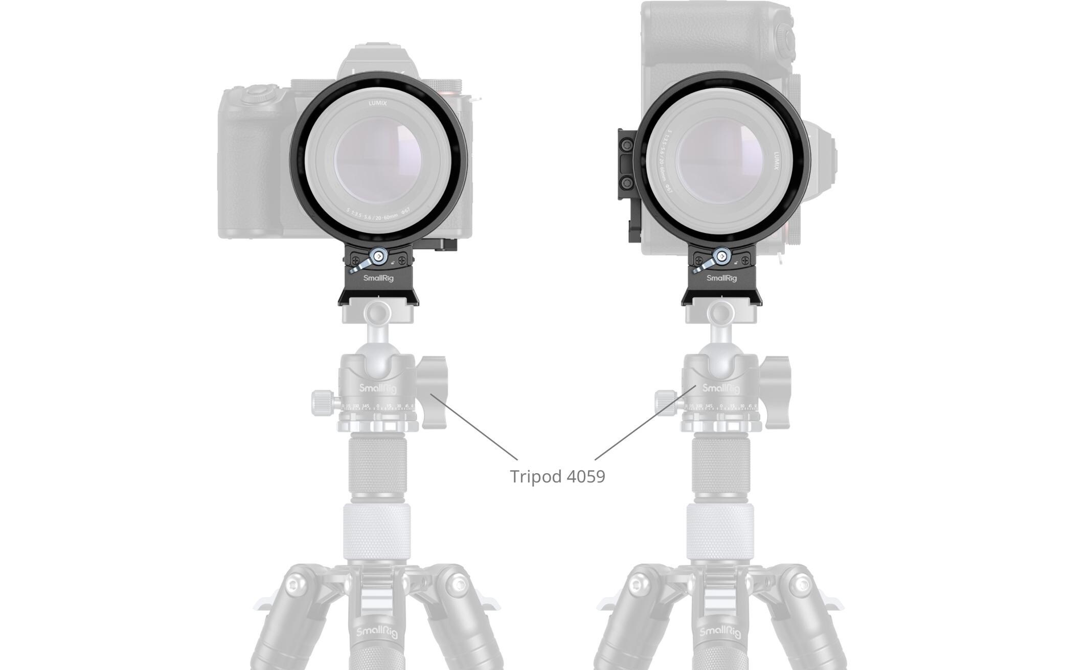 Smallrig Drehbares Horizontal-Vertikal-Montageplatten-Kit