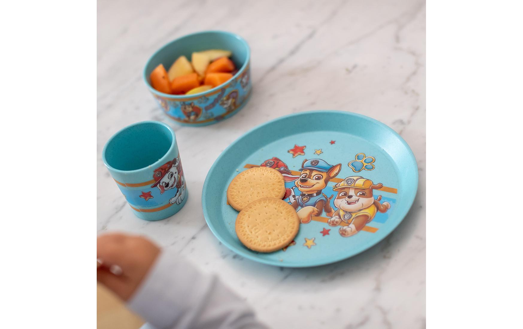 Koziol Kindergeschirrset Connect Paw Patrol, 3-teilig, Blau