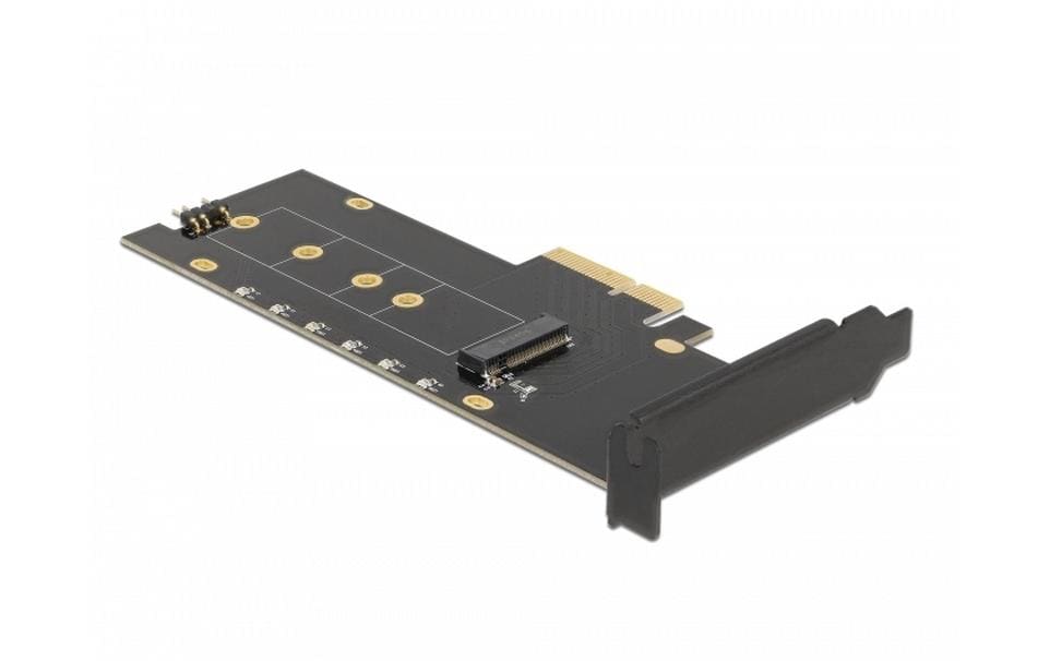 Delock Host Bus Adapter PCIe x4 - M.2, NVMe, Key M, RGB-LED