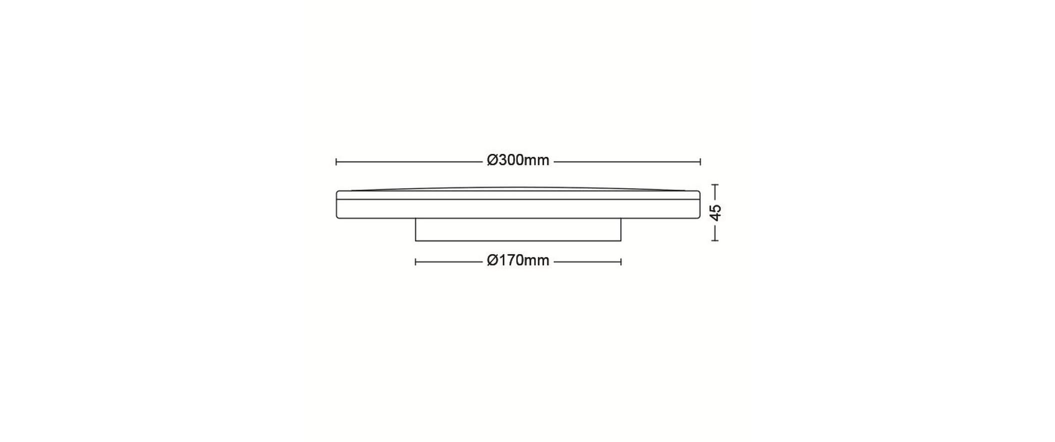 Philips Ozziet Deckenleuchte weiss 2000 lm SceneSwitch