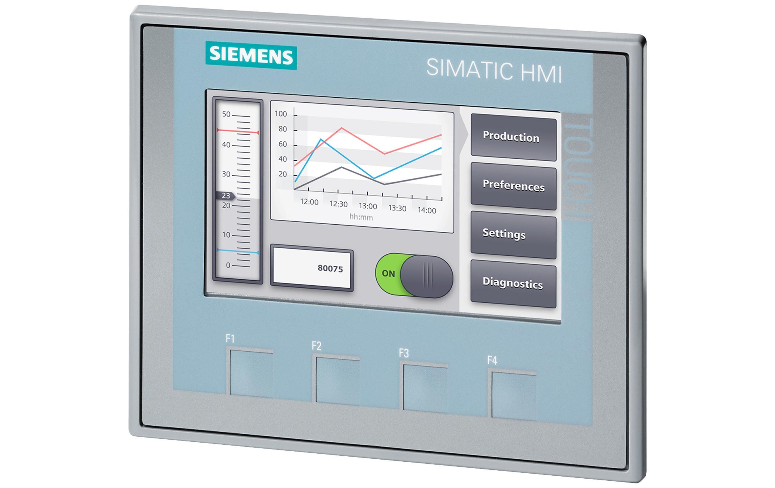 Siemens SIMATIC HMI, KTP400 Basic Bedienen & Beobachten