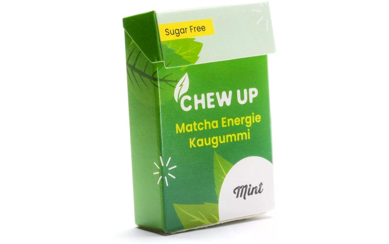 Chew Up Kaugummi Matcha & Mint 20 g