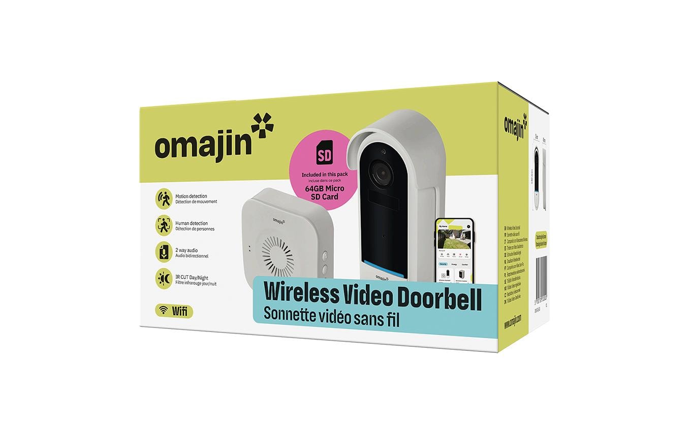 omajin by Netatmo OMA-OVD-01-EU Kabellose Videotürklingel