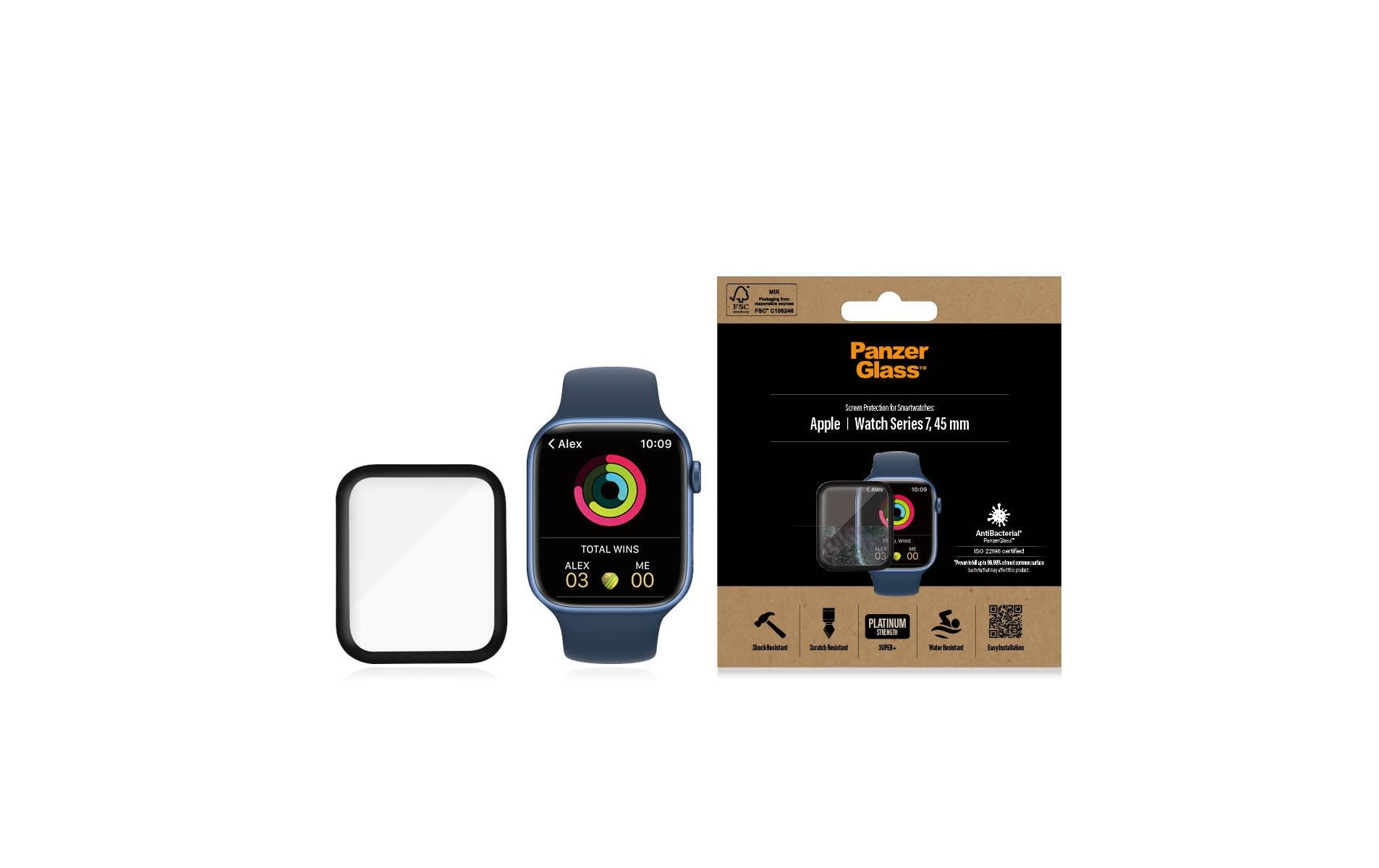 Panzerglass Displayschutz AB Apple Watch Series 7/8 (45 mm)