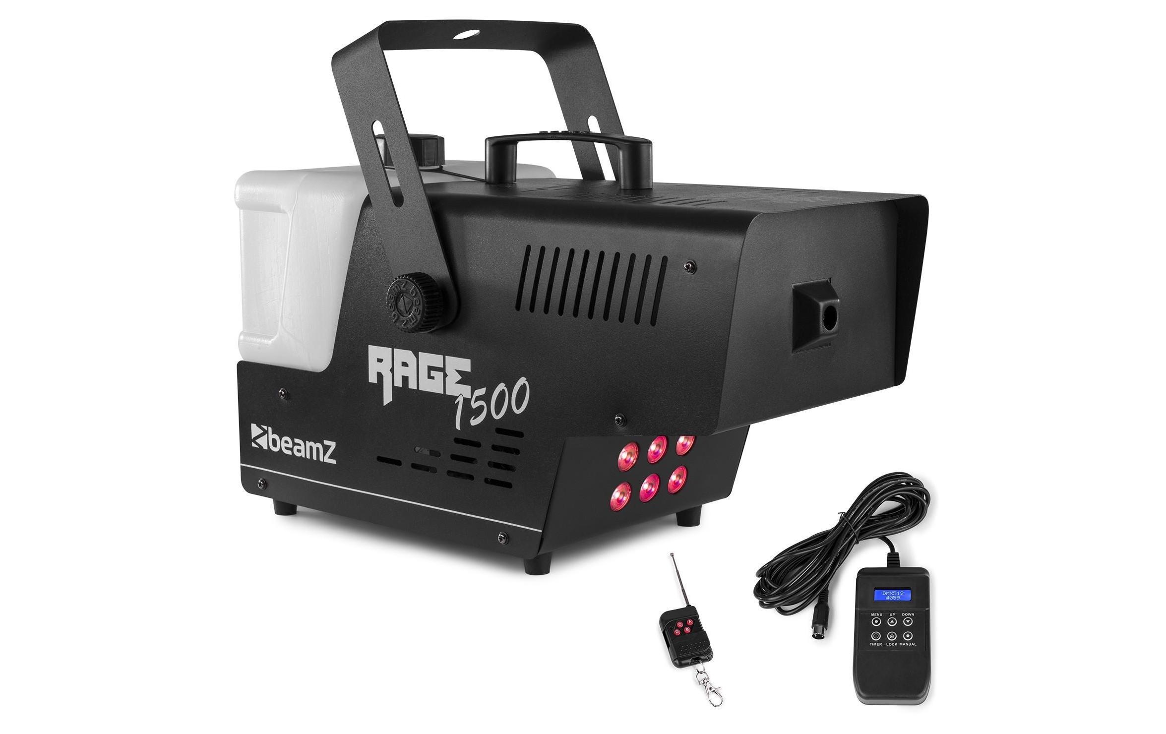 BeamZ Nebelmaschine Rage 1500LED