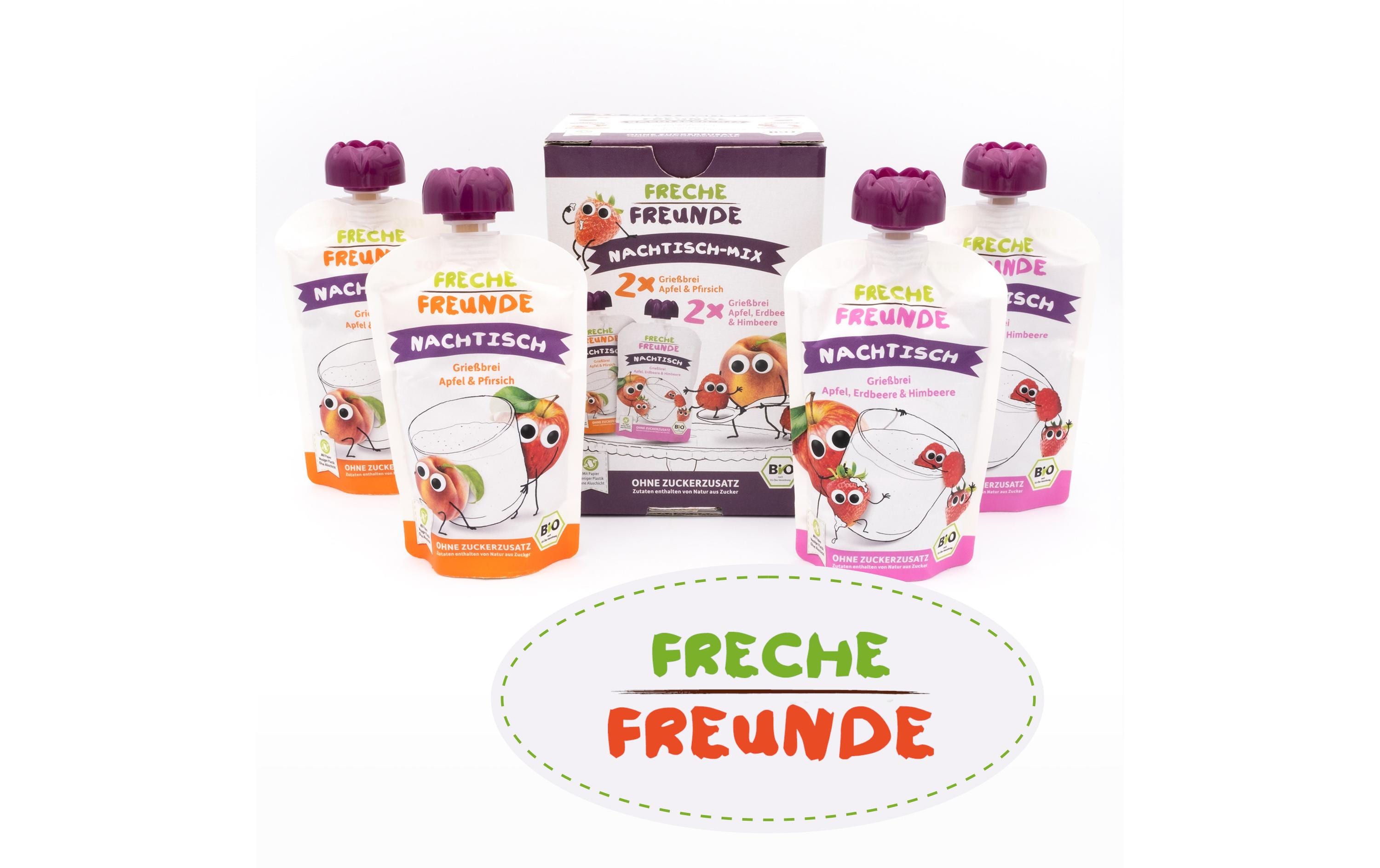 Freche Freunde Nachtisch-Mix 4x 100 g