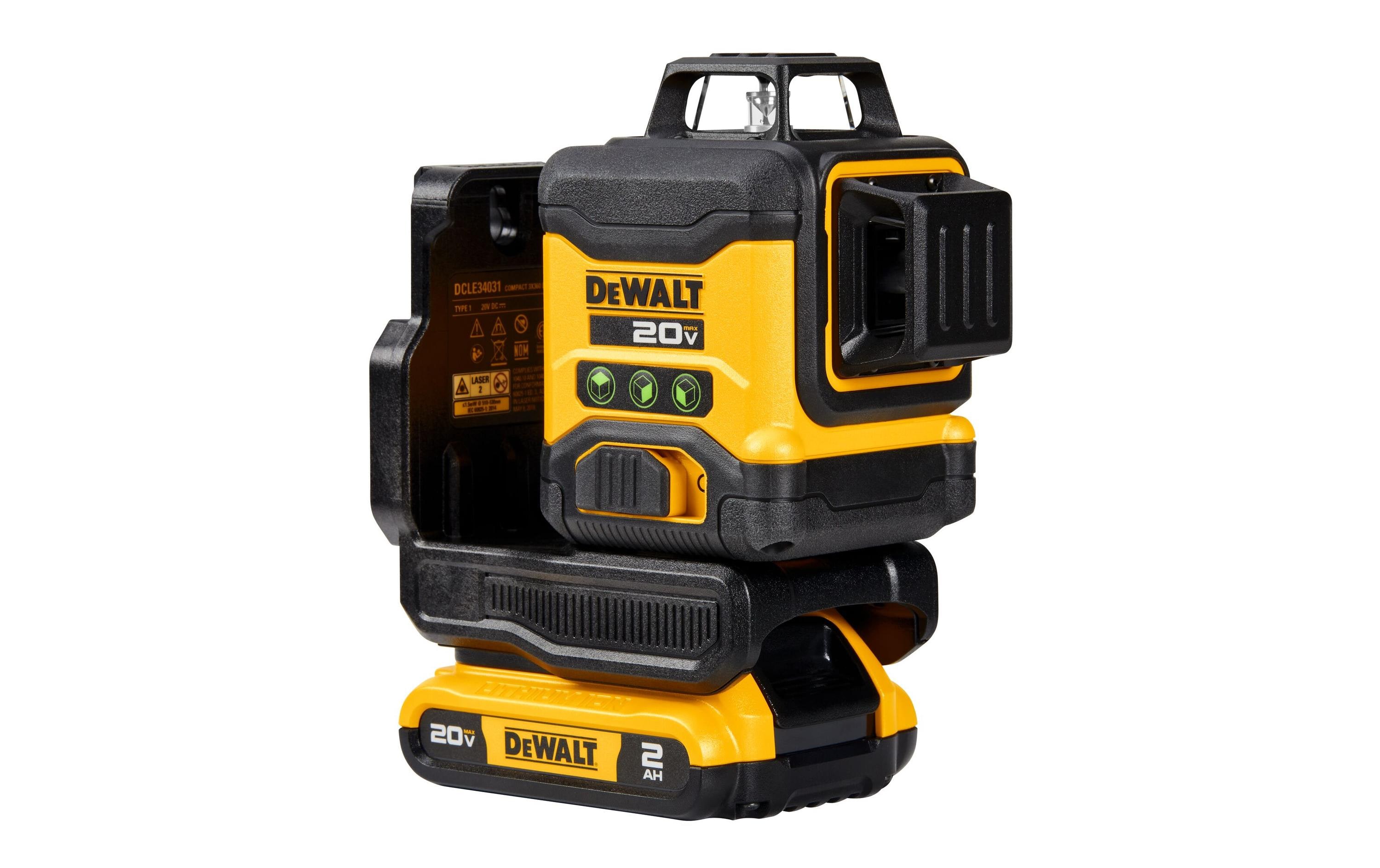 DeWalt Akku-Linienlaser 18 V, 3x 360 °, 40 m